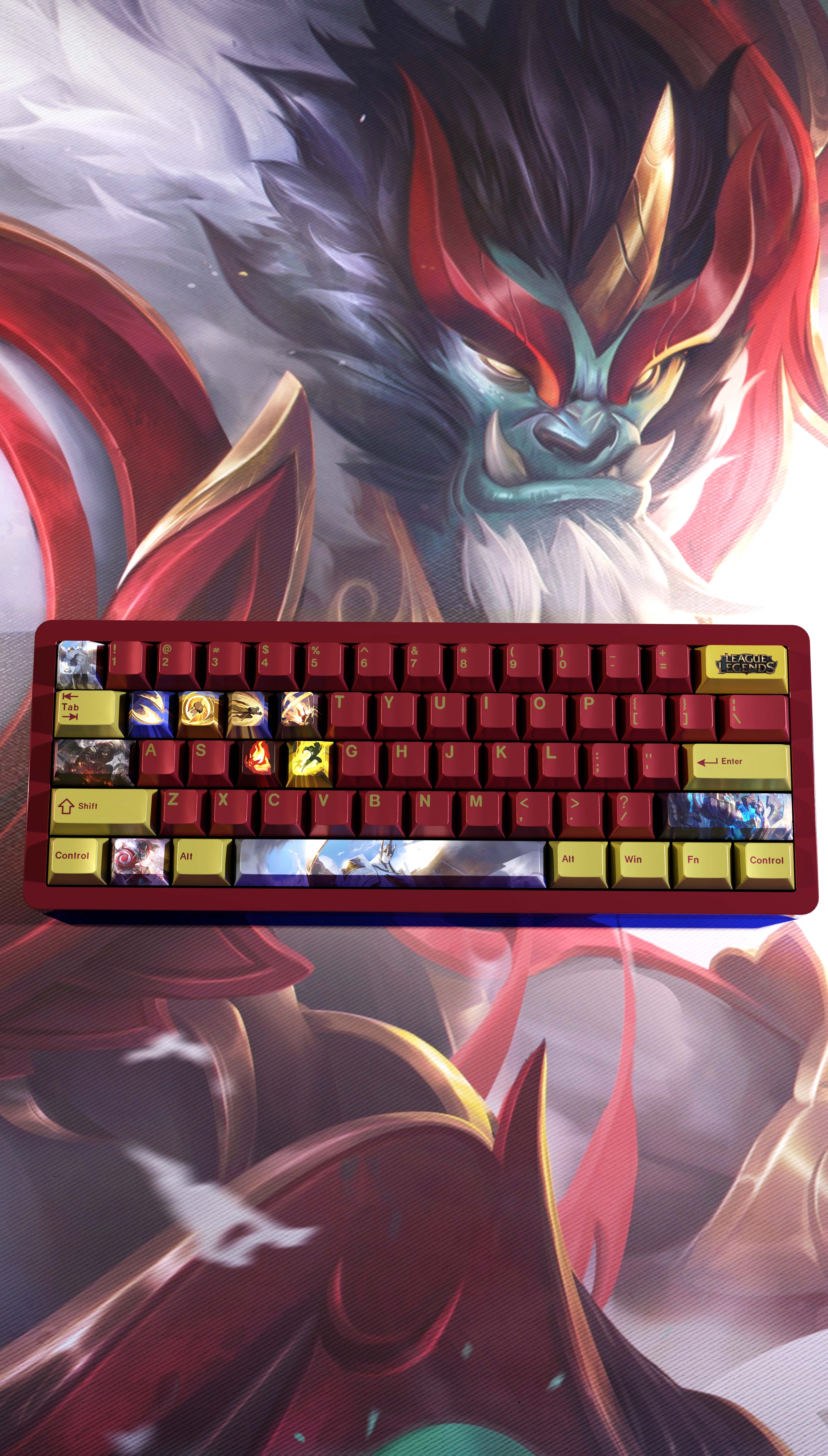 SPECIAL EDITION LEAGUE OF LEGENDS GALIO KEYCAPS