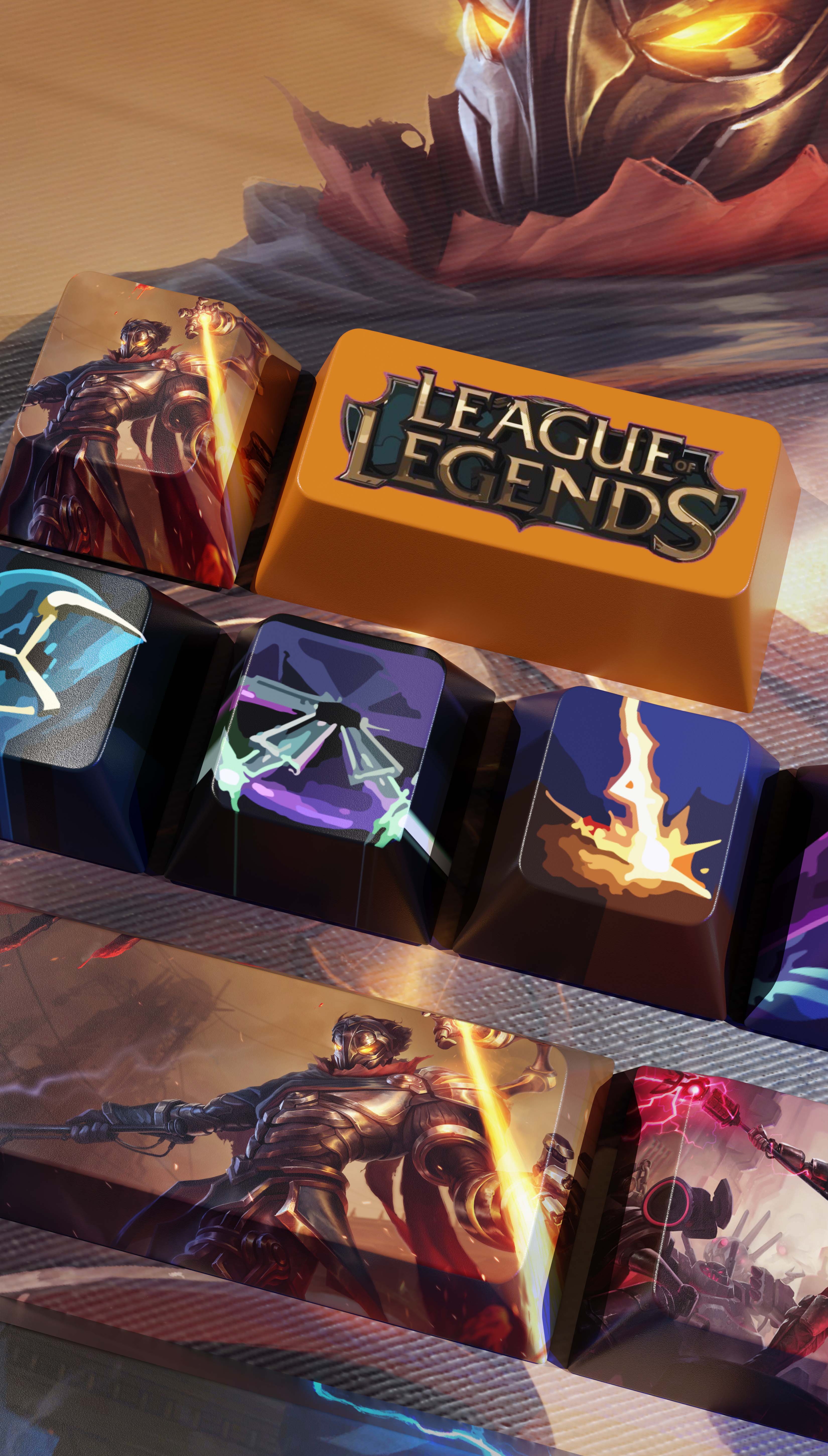 SPECIAL EDITION LEAGUE OF LEGENDS VIKTOR KEYCAPS