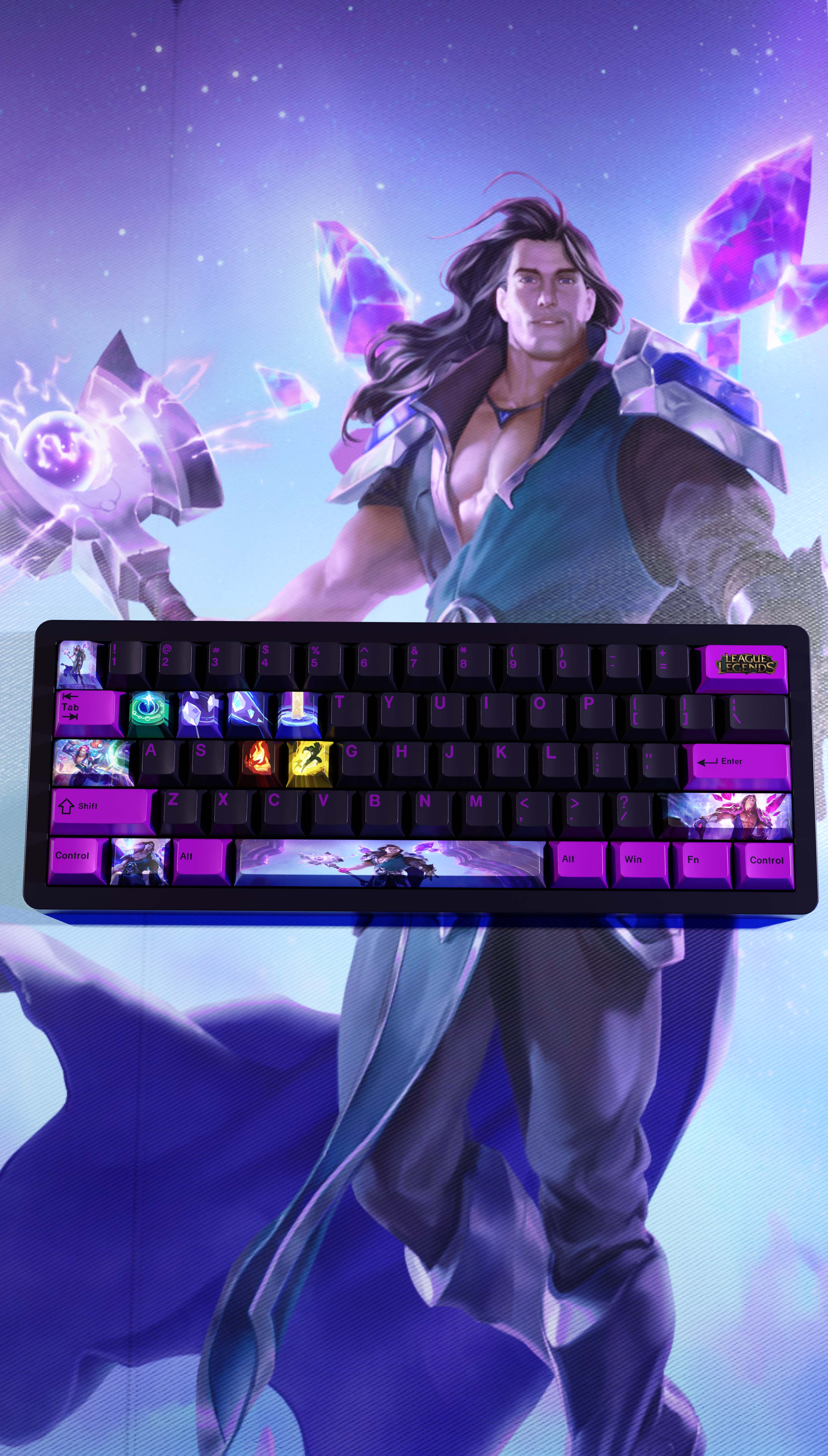 SPECIAL EDITION LEAGUE OF LEGENDS TARIC KEYCAPS