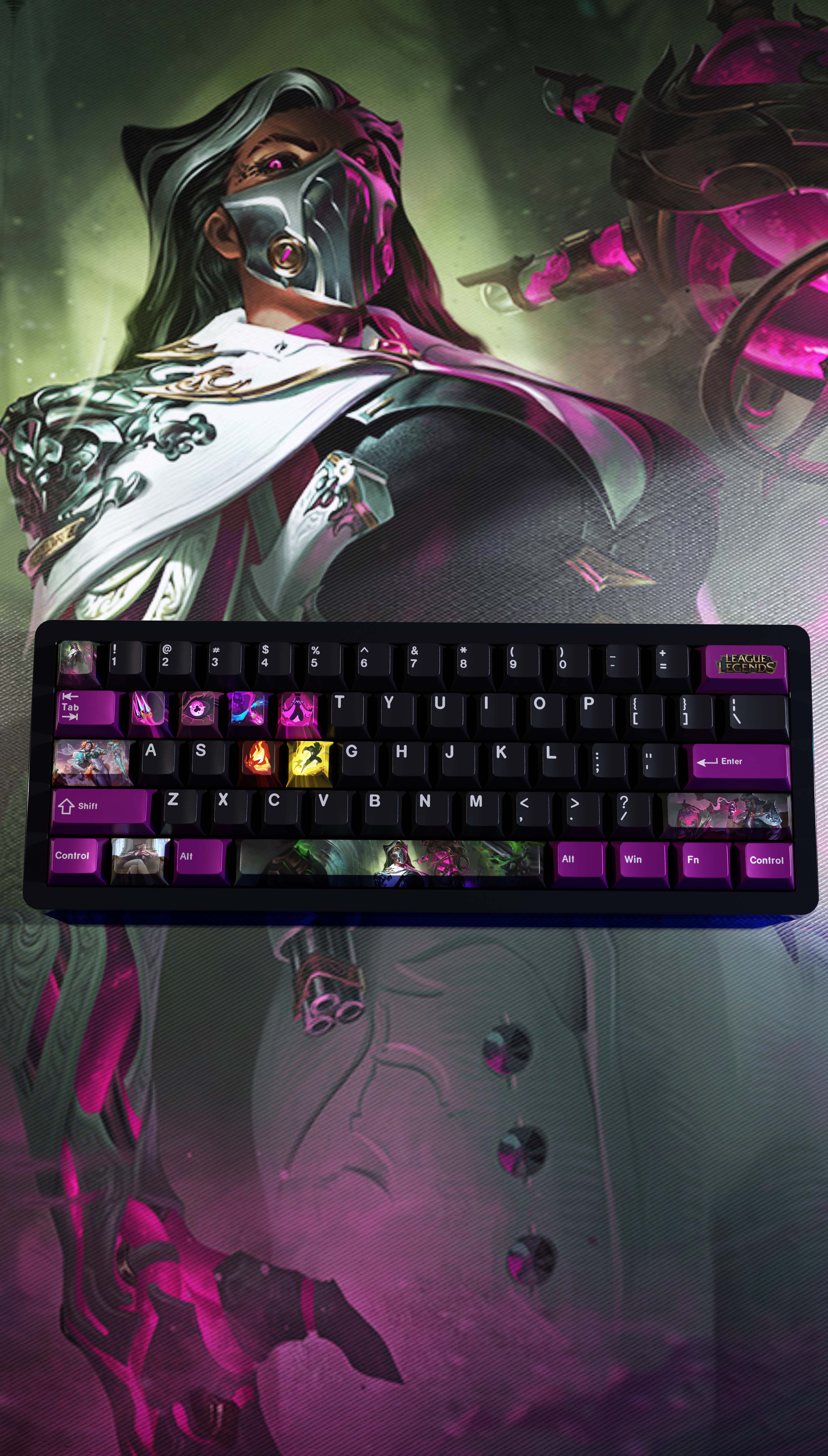 SPECIAL EDITION LEAGUE OF LEGENDS  RENATA GLASC KEYCAPS