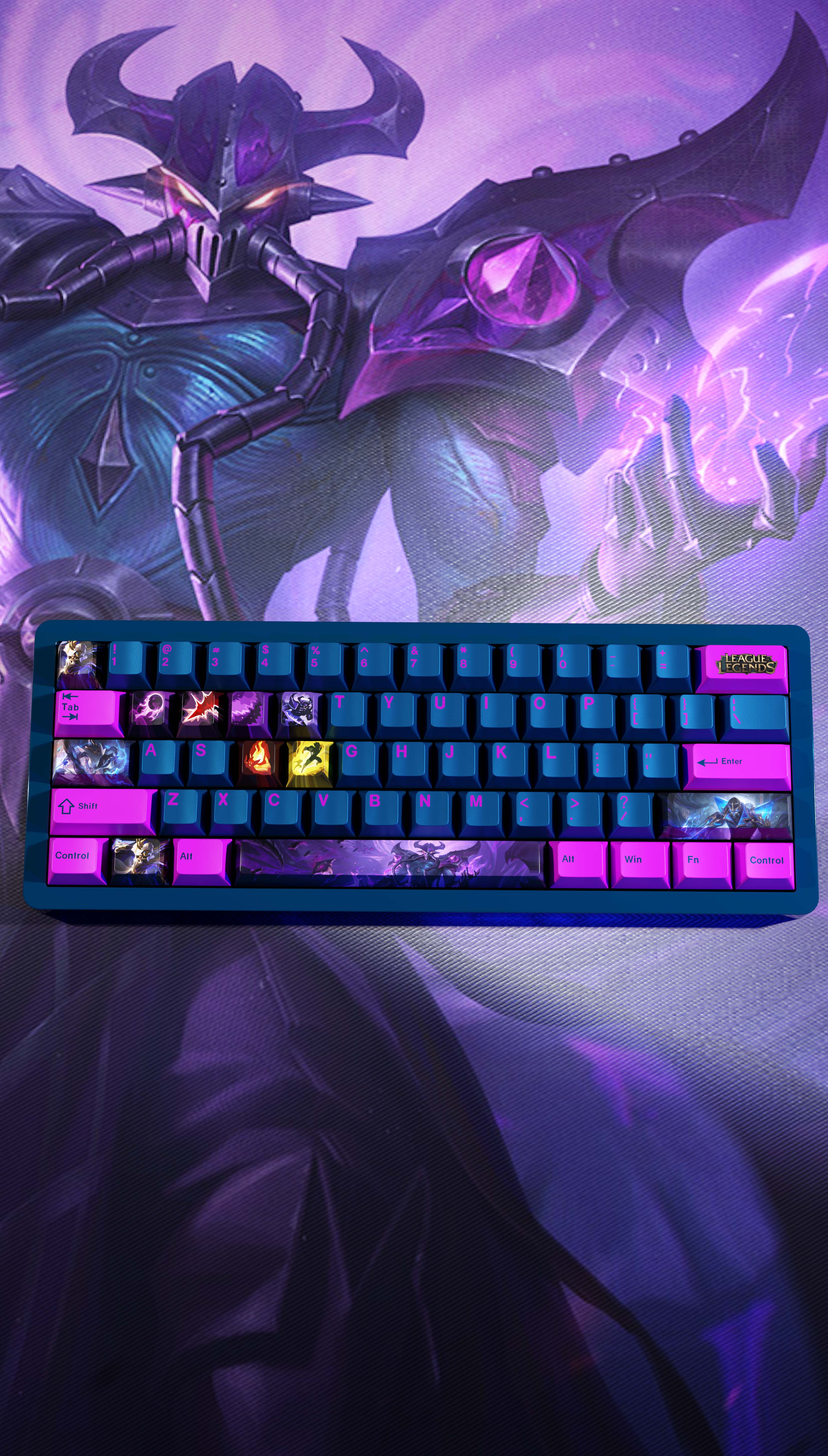 special edition League of Legends KASSADIN Keycaps