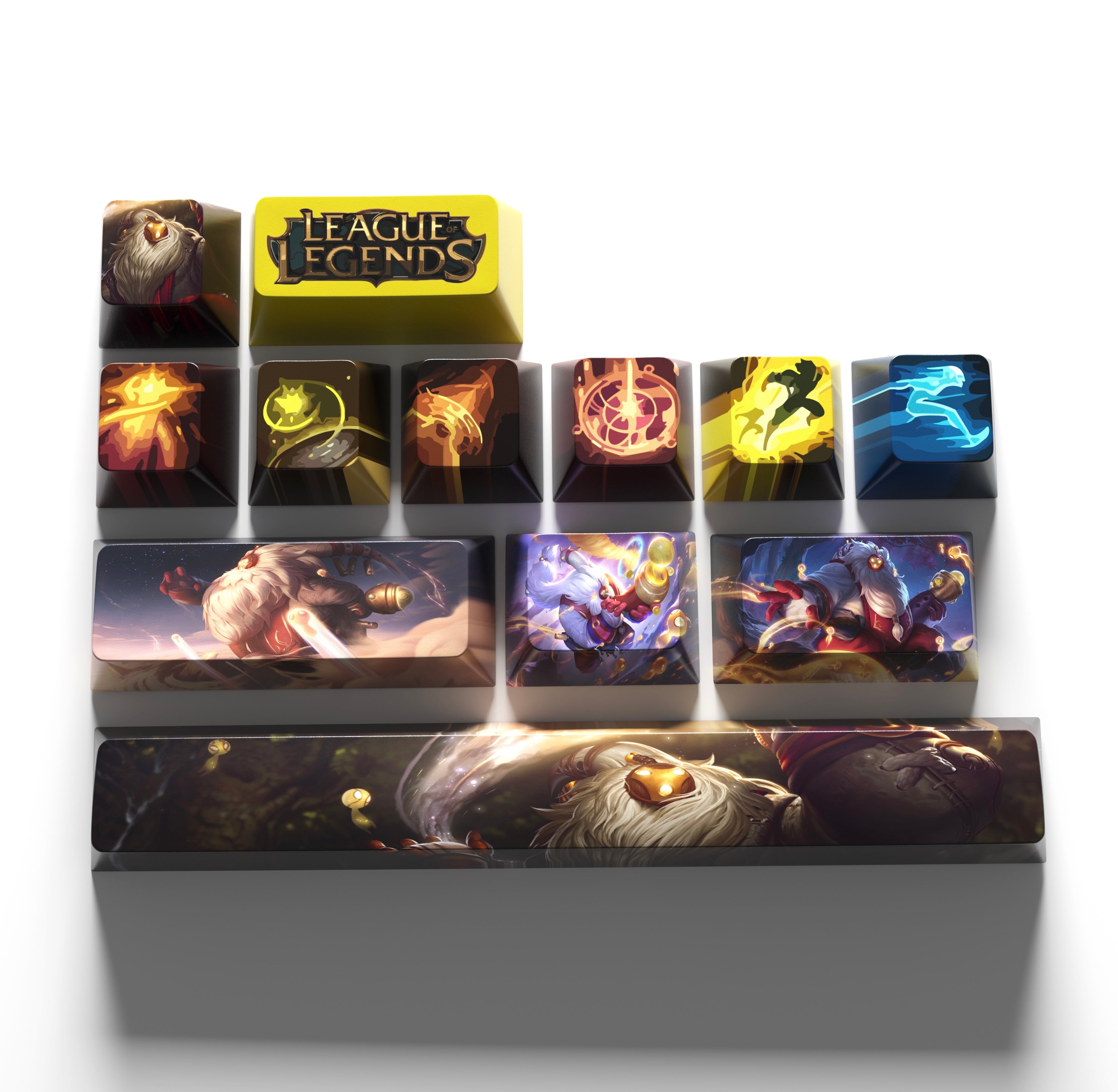 SPECIAL EDITION LEAGUE OF LEGENDS BARD KEYCAPS