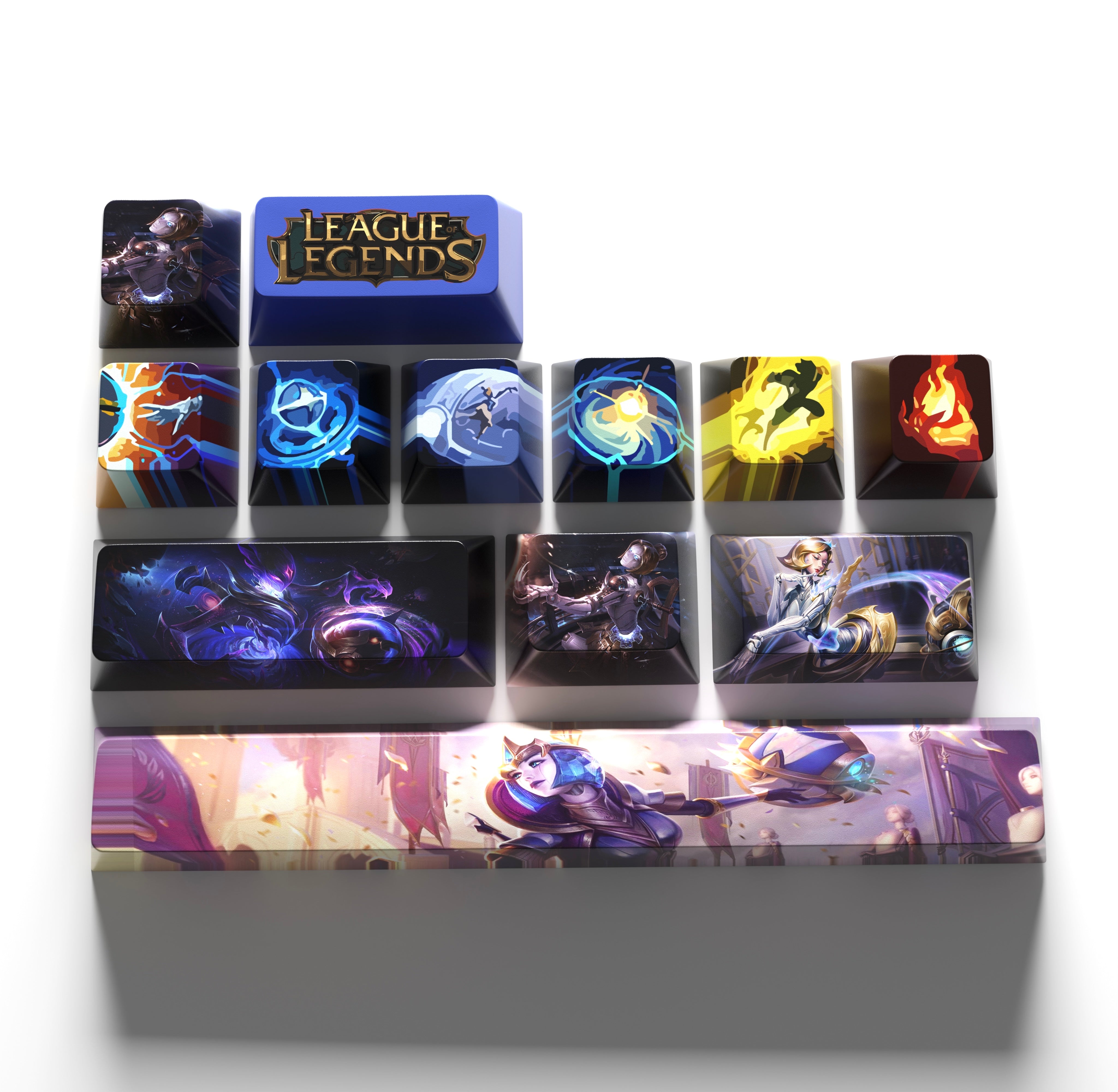 SPECIAL EDITION LEAGUE OF LEGENDS ORIANNA KEYCAPS