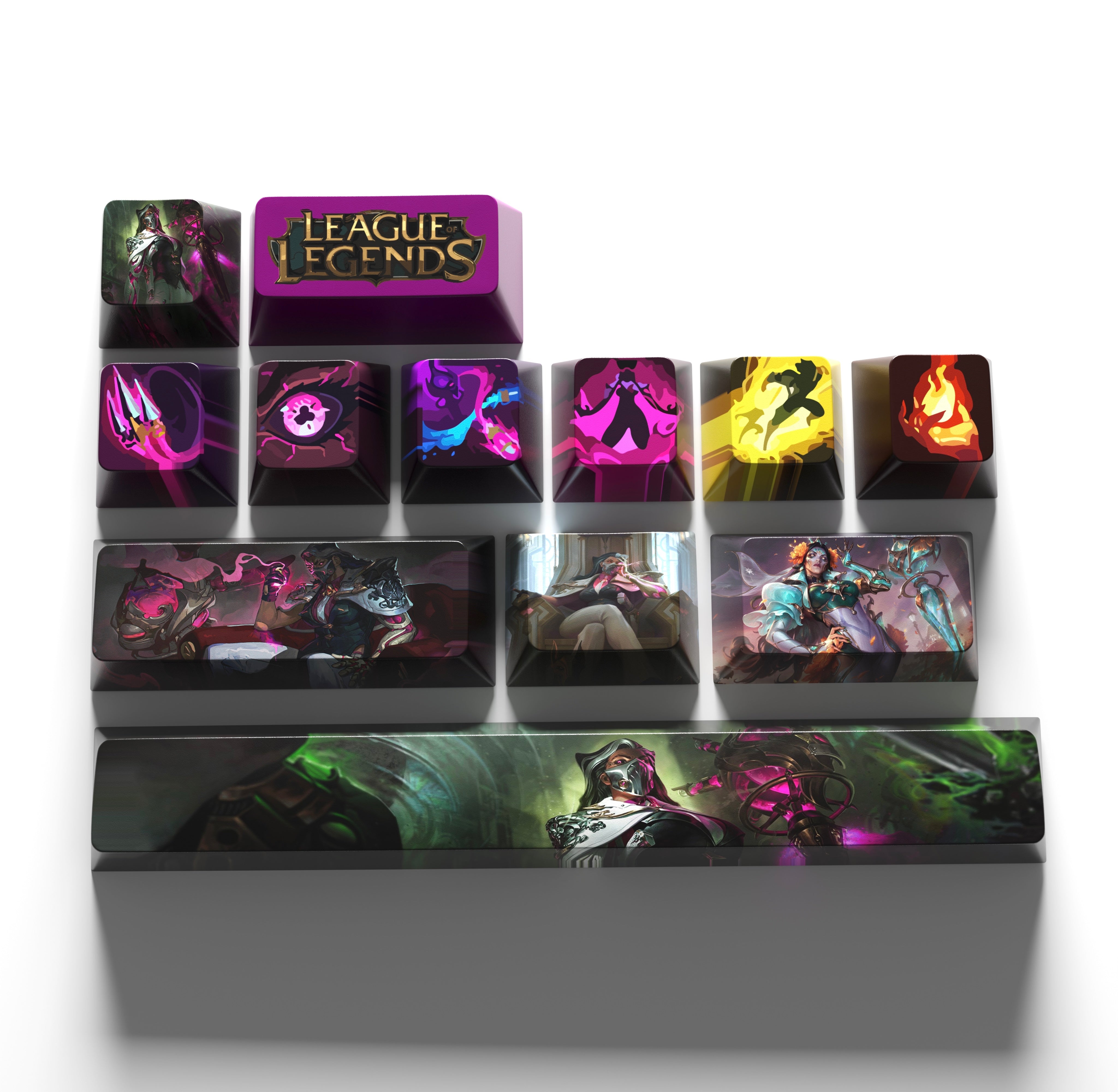 SPECIAL EDITION LEAGUE OF LEGENDS  RENATA GLASC KEYCAPS