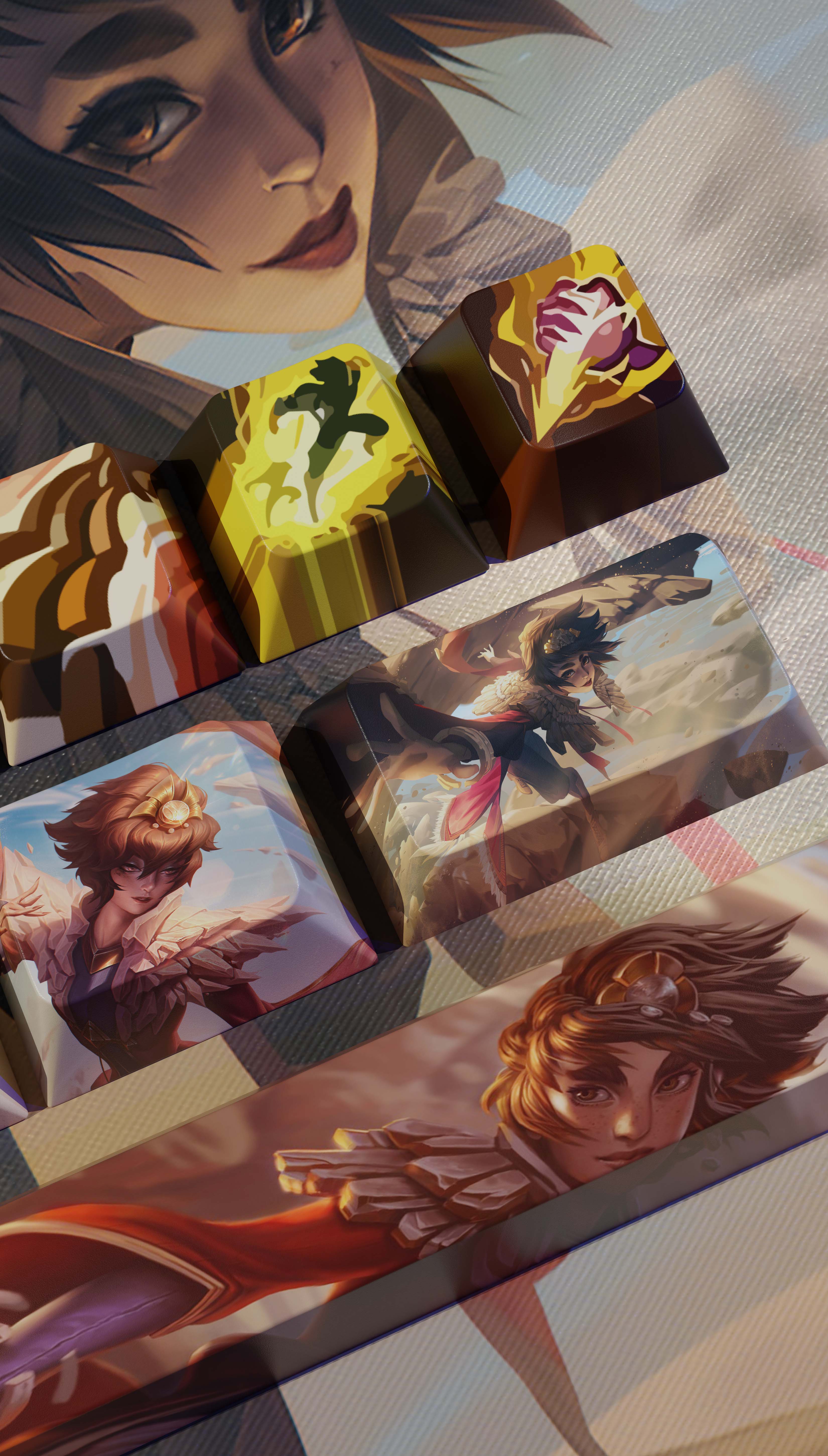 SPECIAL EDITION LEAGUE OF LEGENDS TALIYAH  KEYCAPS