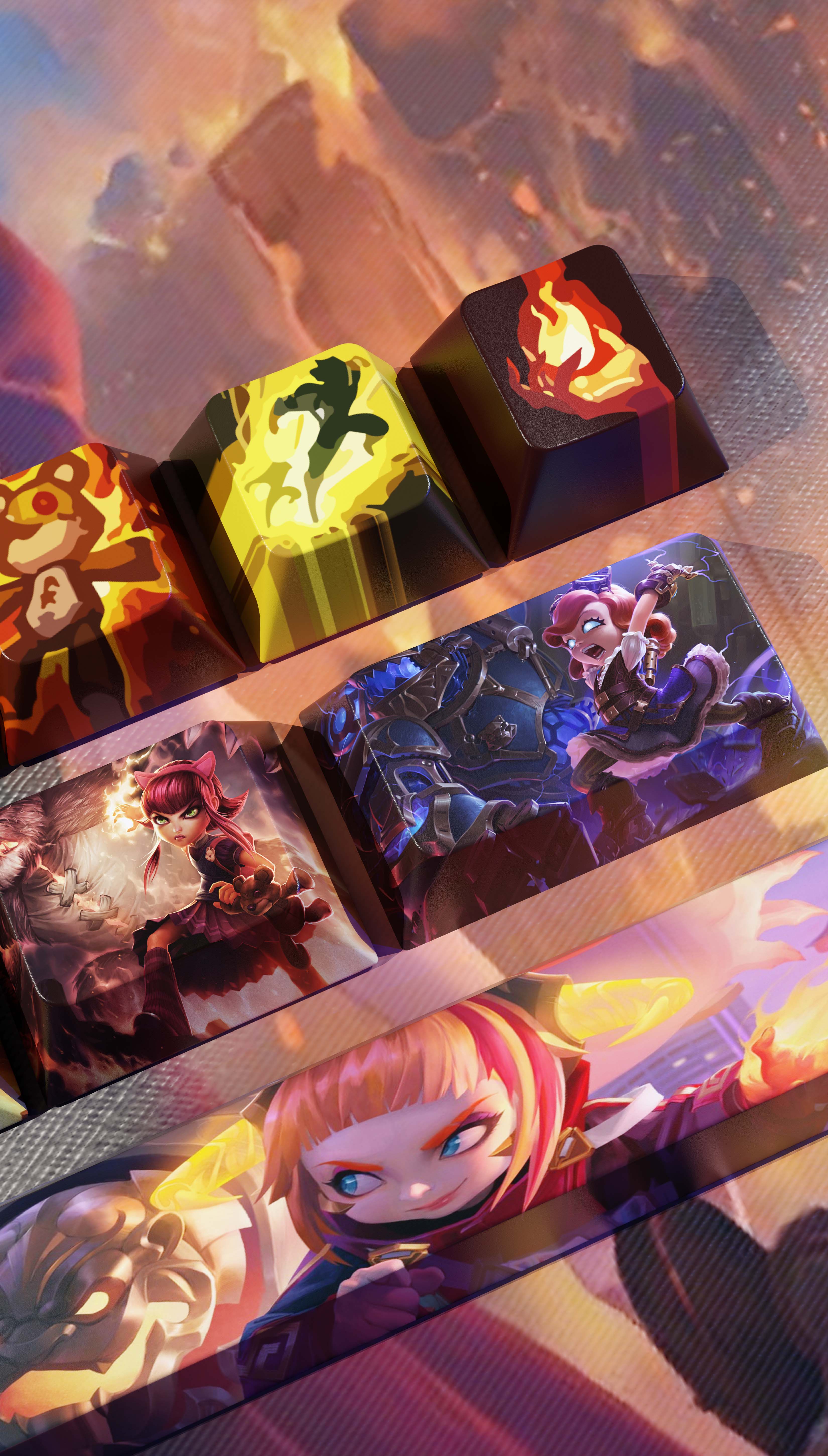 SPECIAL EDITION LEAGUE OF LEGENDS ANNIE KEYCAPS