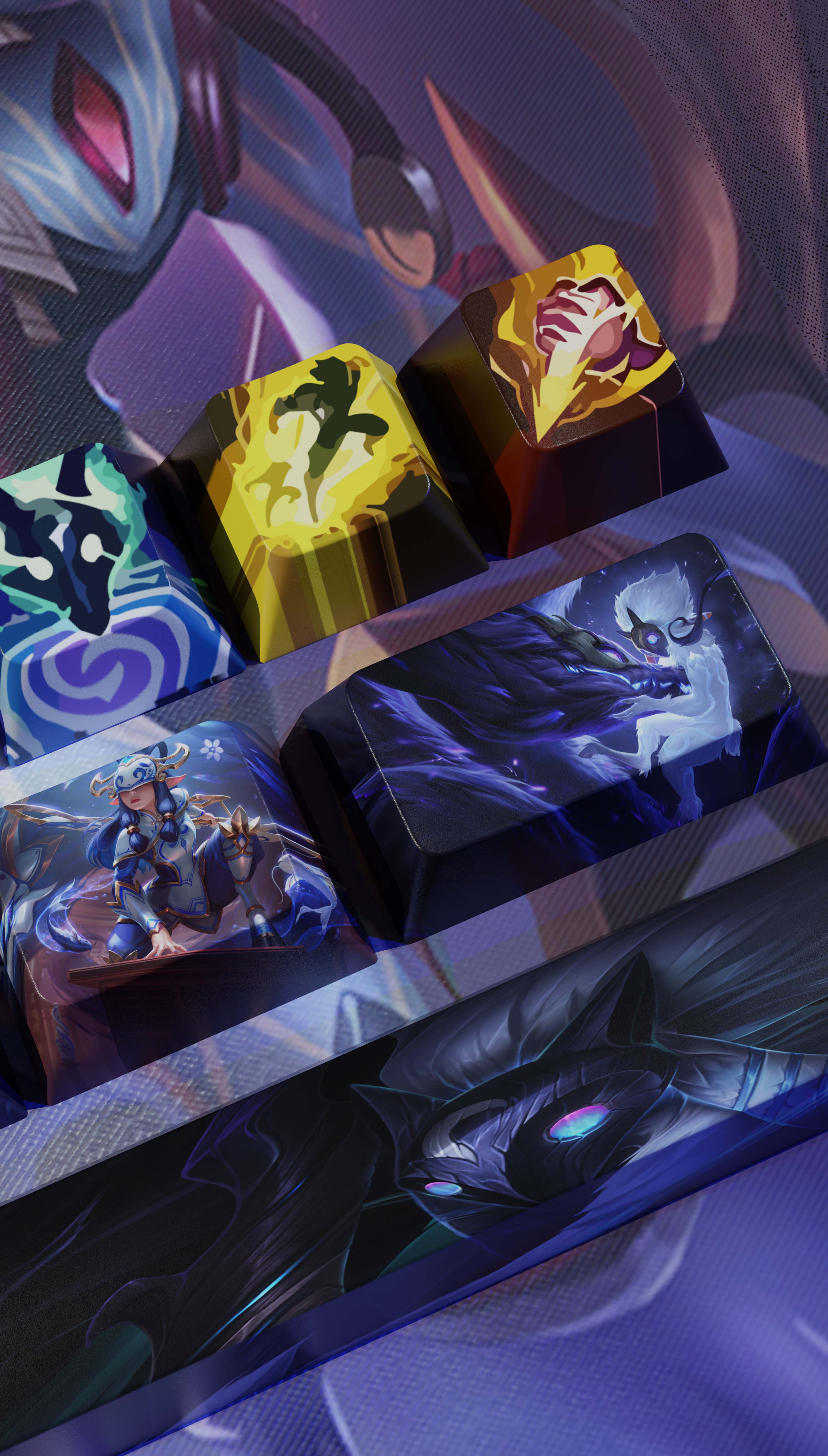 special edition League of Legends kindred keycaps