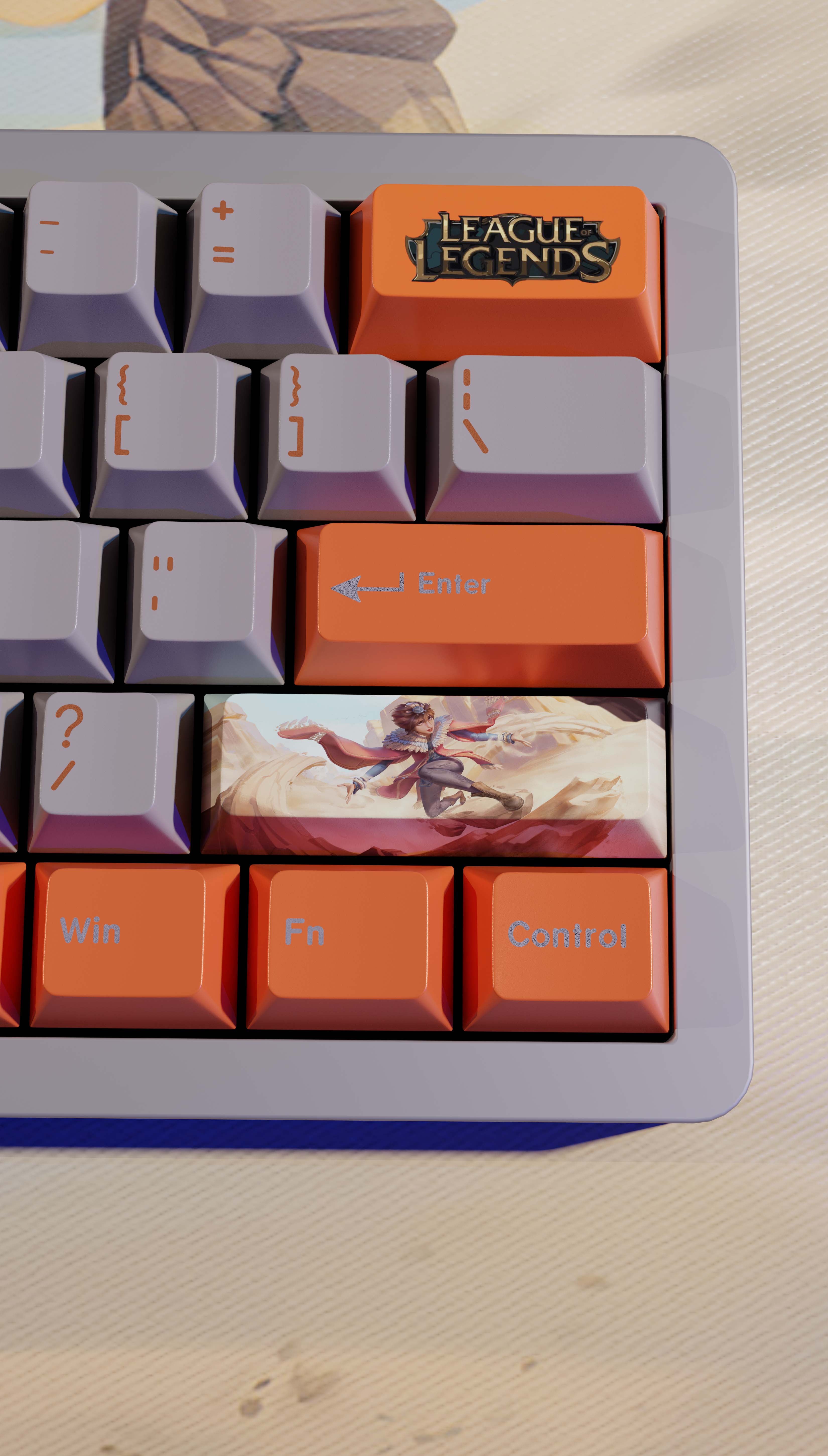 SPECIAL EDITION LEAGUE OF LEGENDS TALIYAH  KEYCAPS