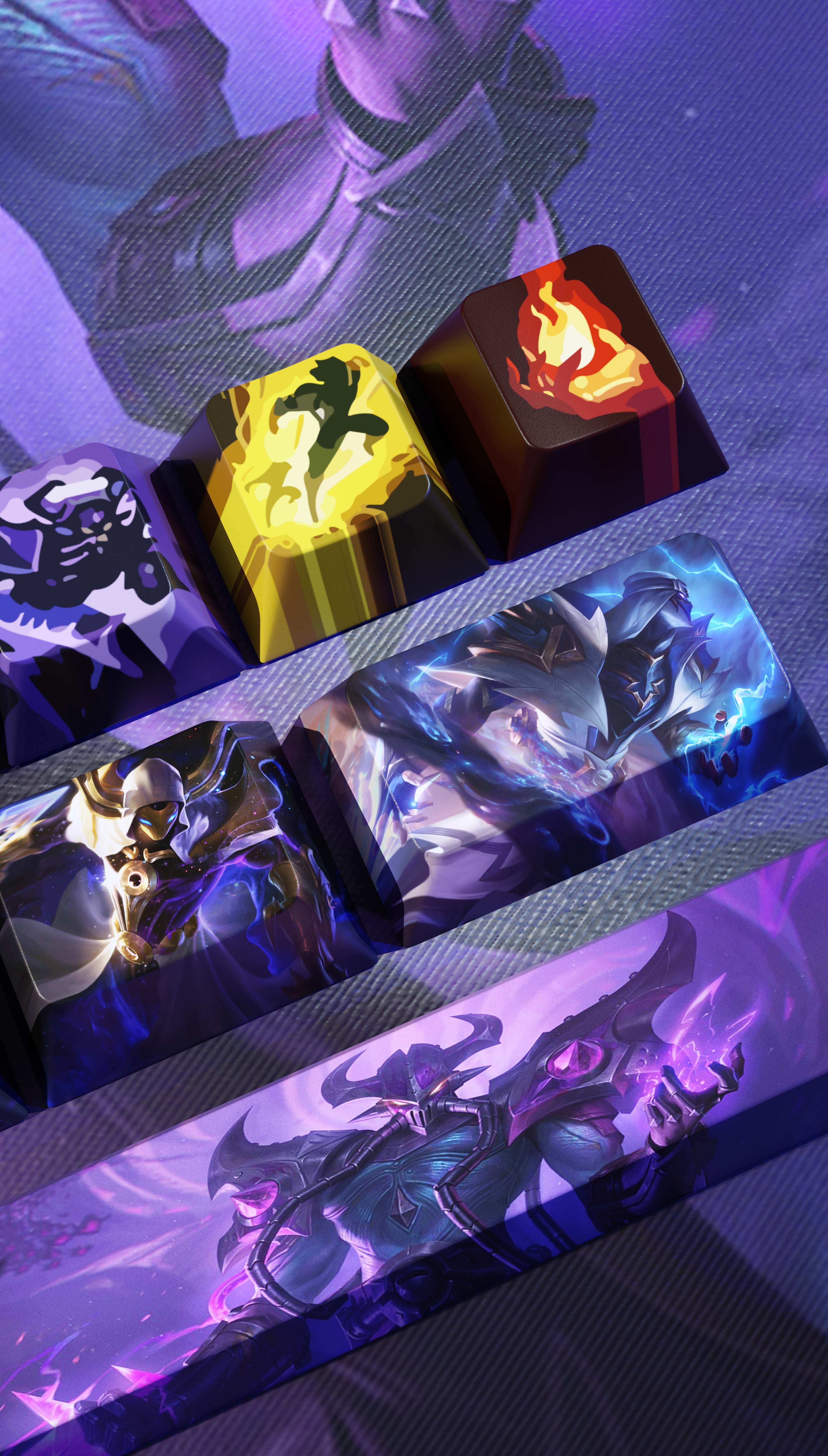 special edition League of Legends KASSADIN Keycaps