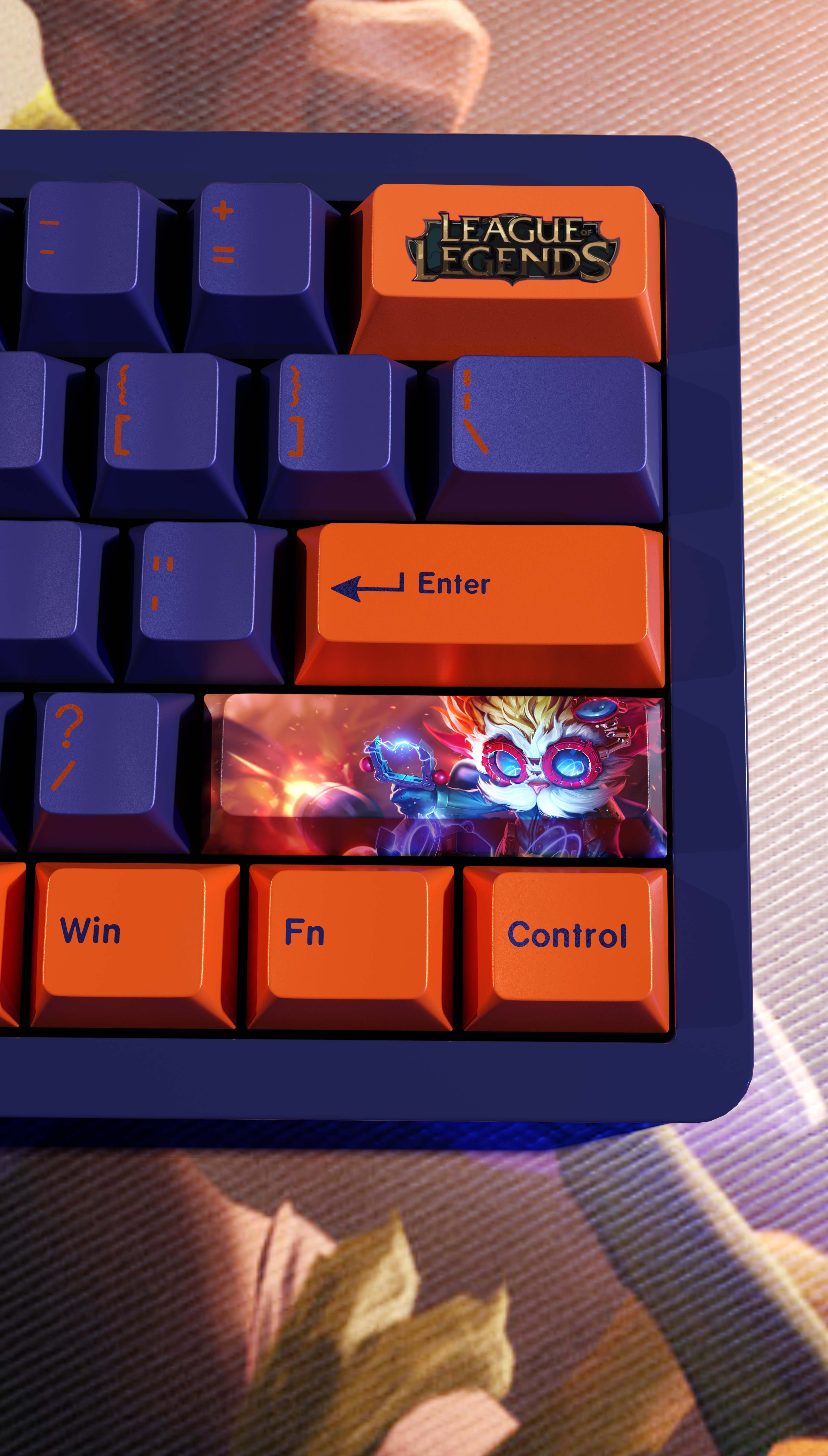 special edition League of Legends heimerdinger Keycaps