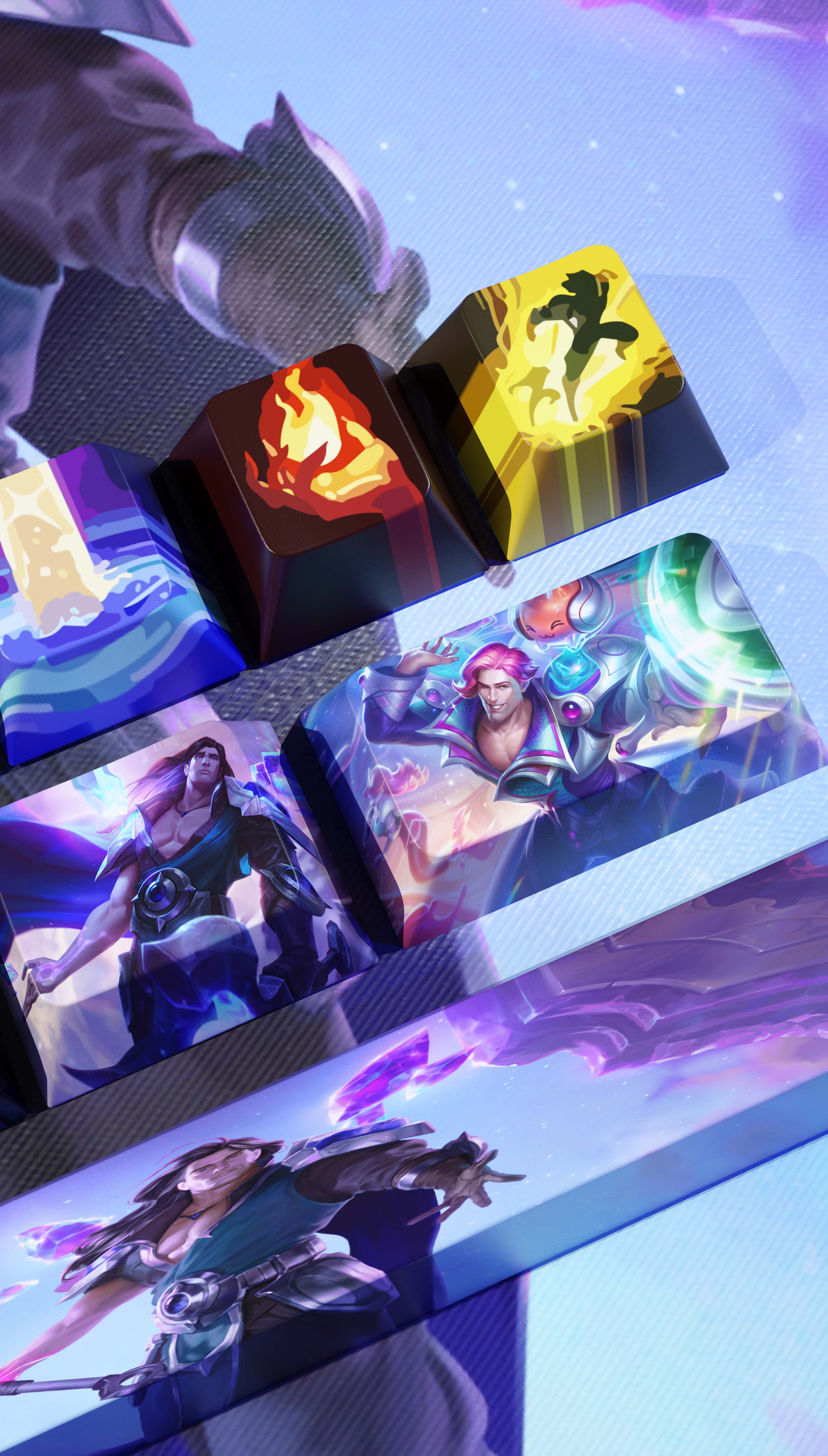 SPECIAL EDITION LEAGUE OF LEGENDS TARIC KEYCAPS