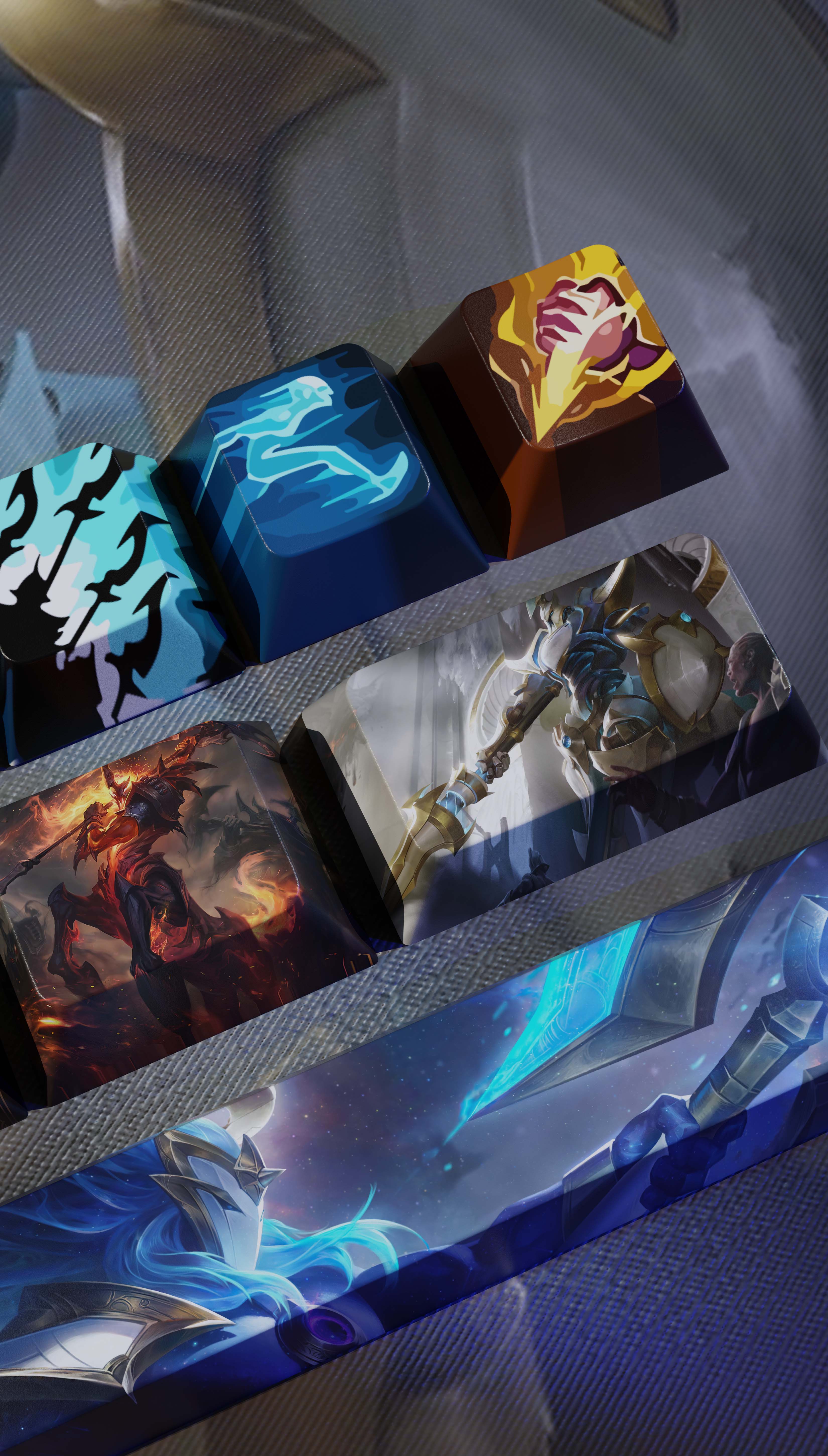 special edition League of Legends hecarim keycaps