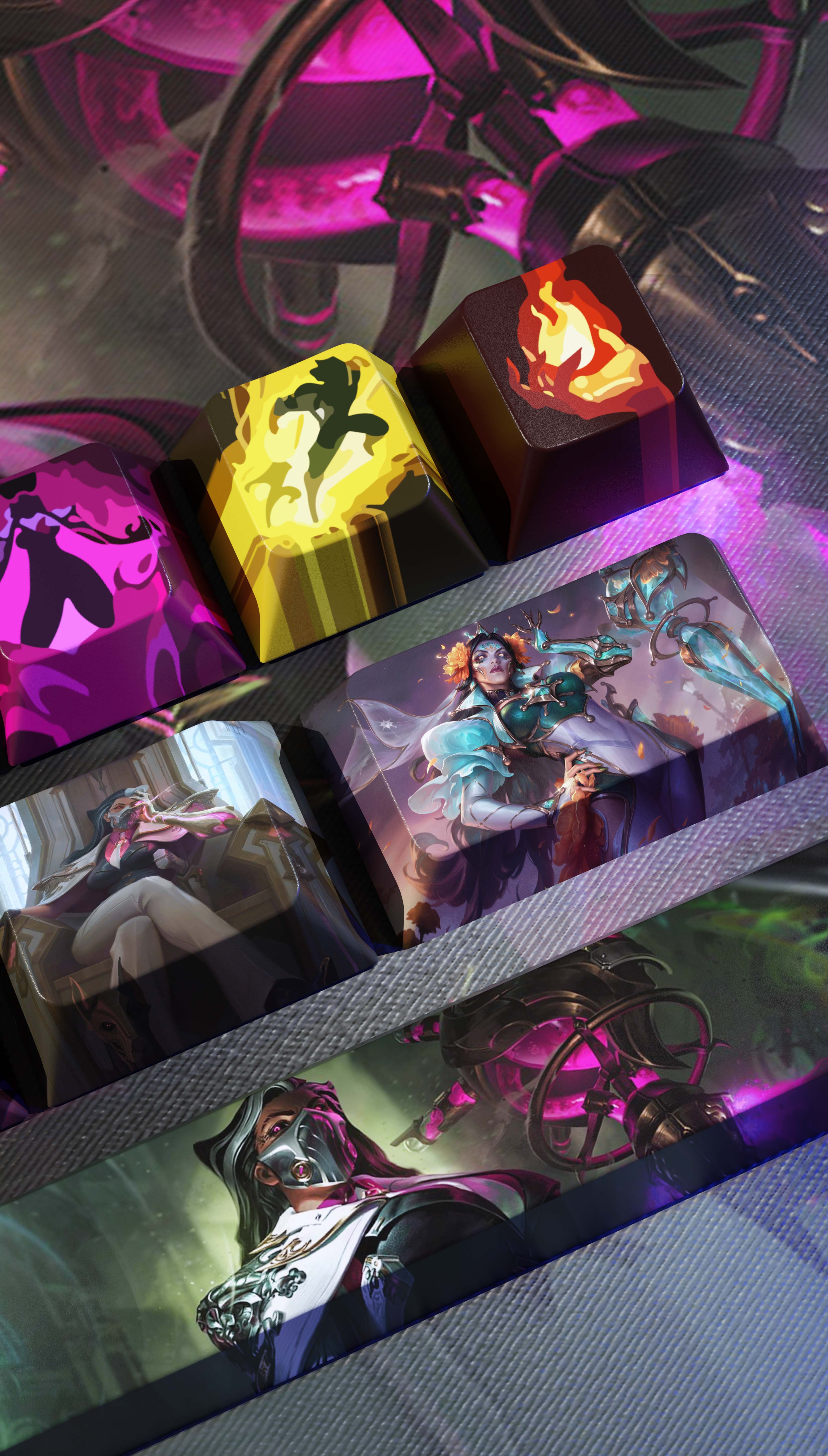 SPECIAL EDITION LEAGUE OF LEGENDS  RENATA GLASC KEYCAPS