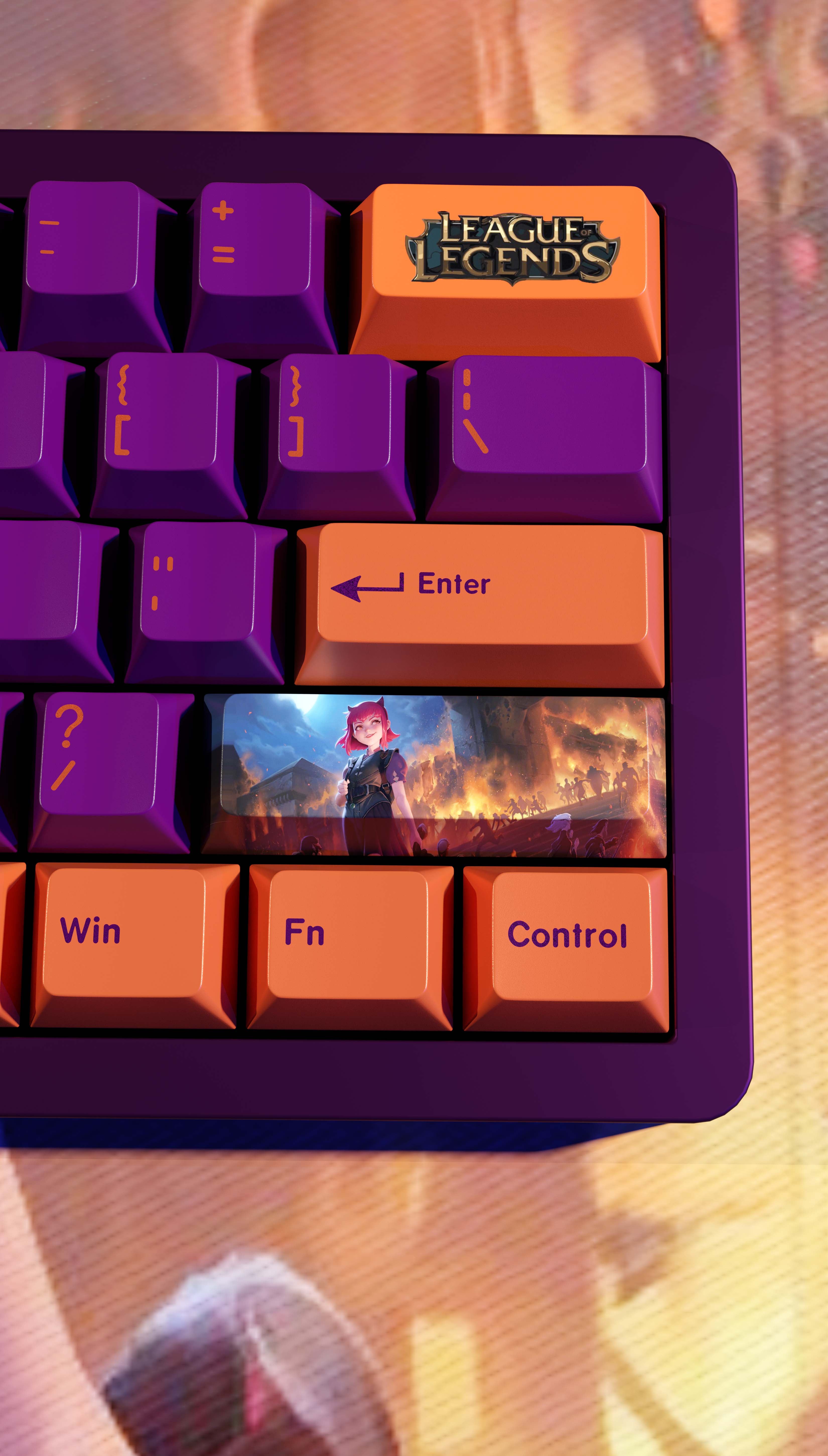 SPECIAL EDITION LEAGUE OF LEGENDS ANNIE KEYCAPS