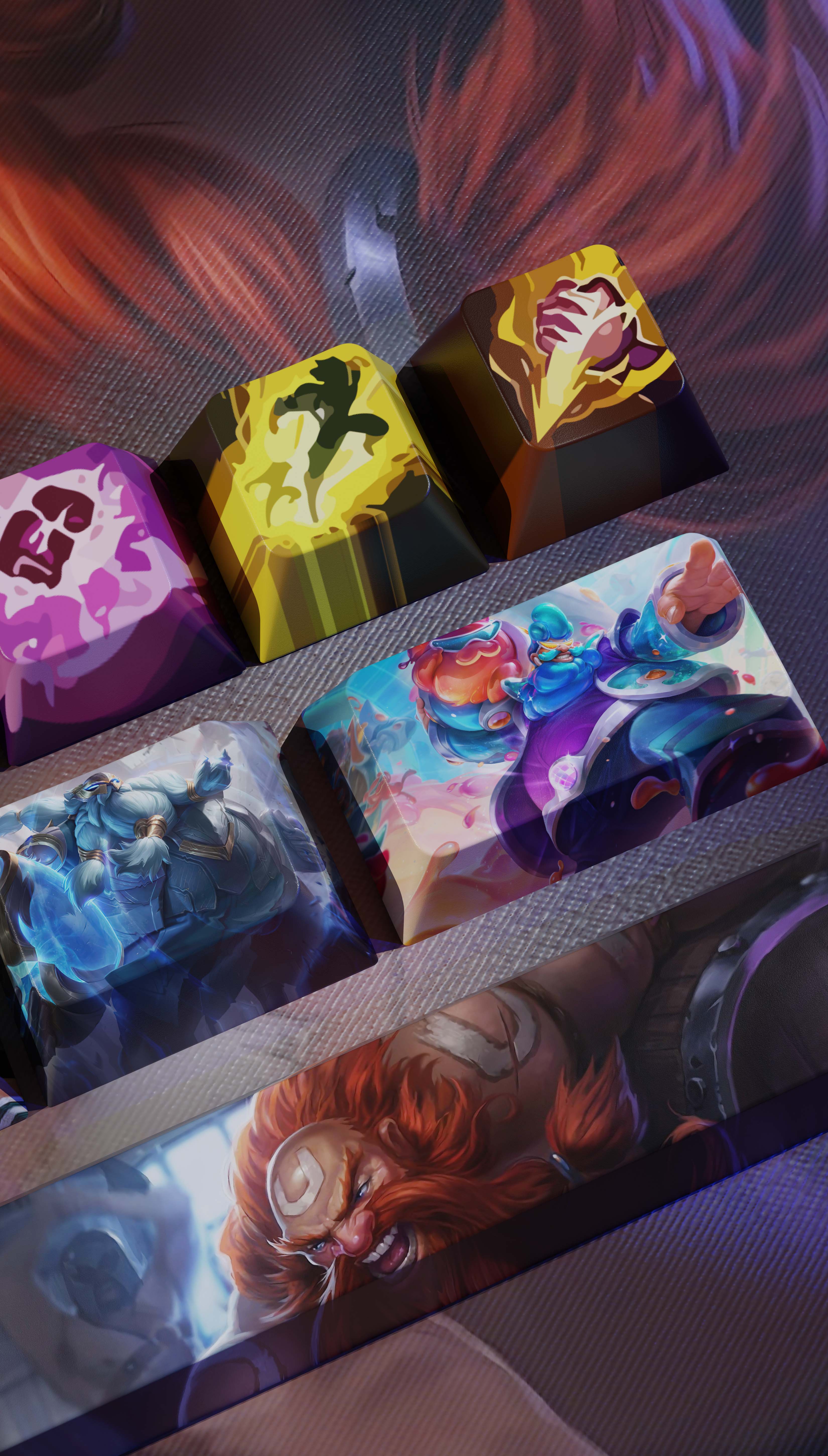 special edition League of Legends gragas Keycaps