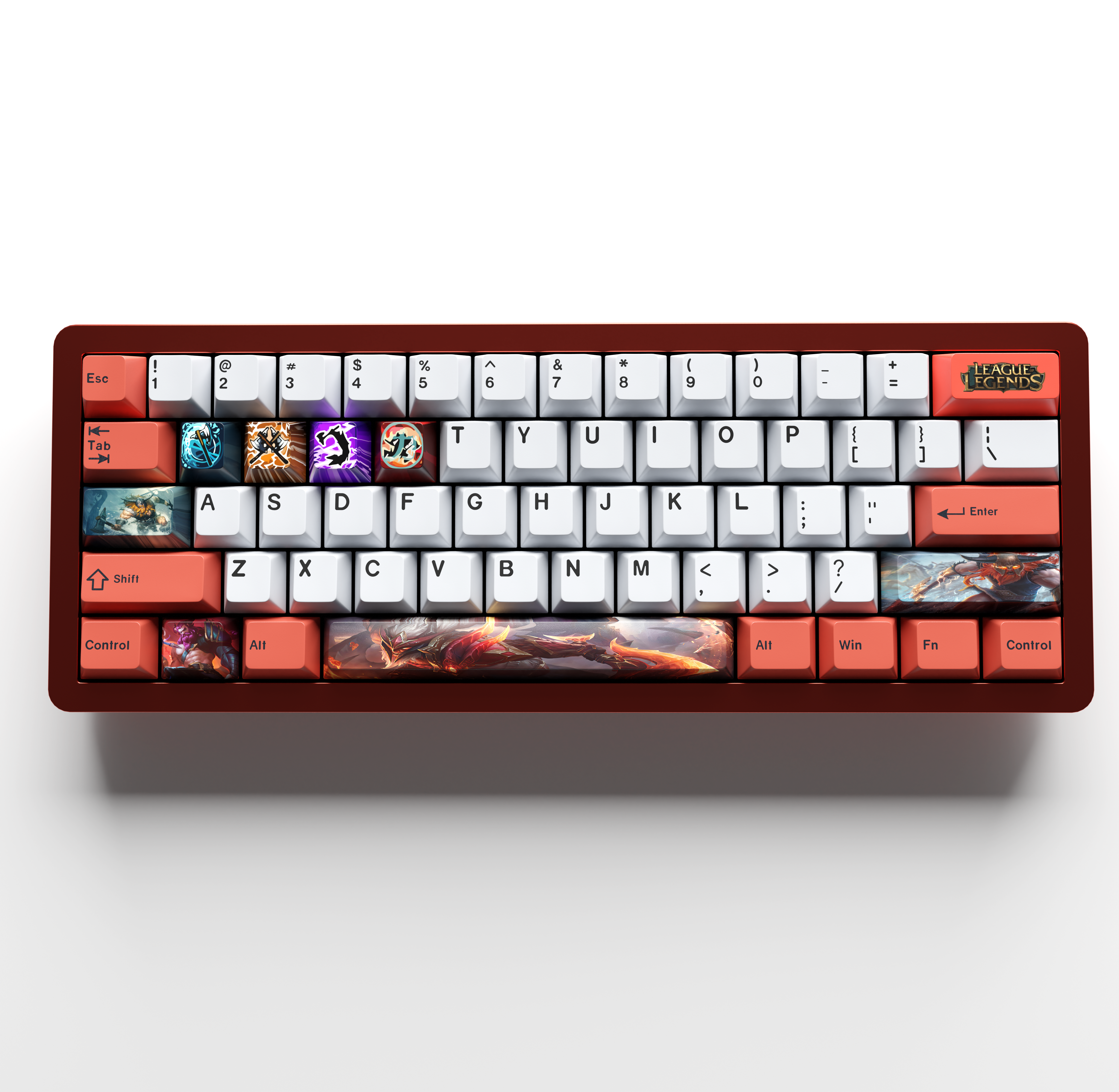 special edition League of Legends olaf Keycaps