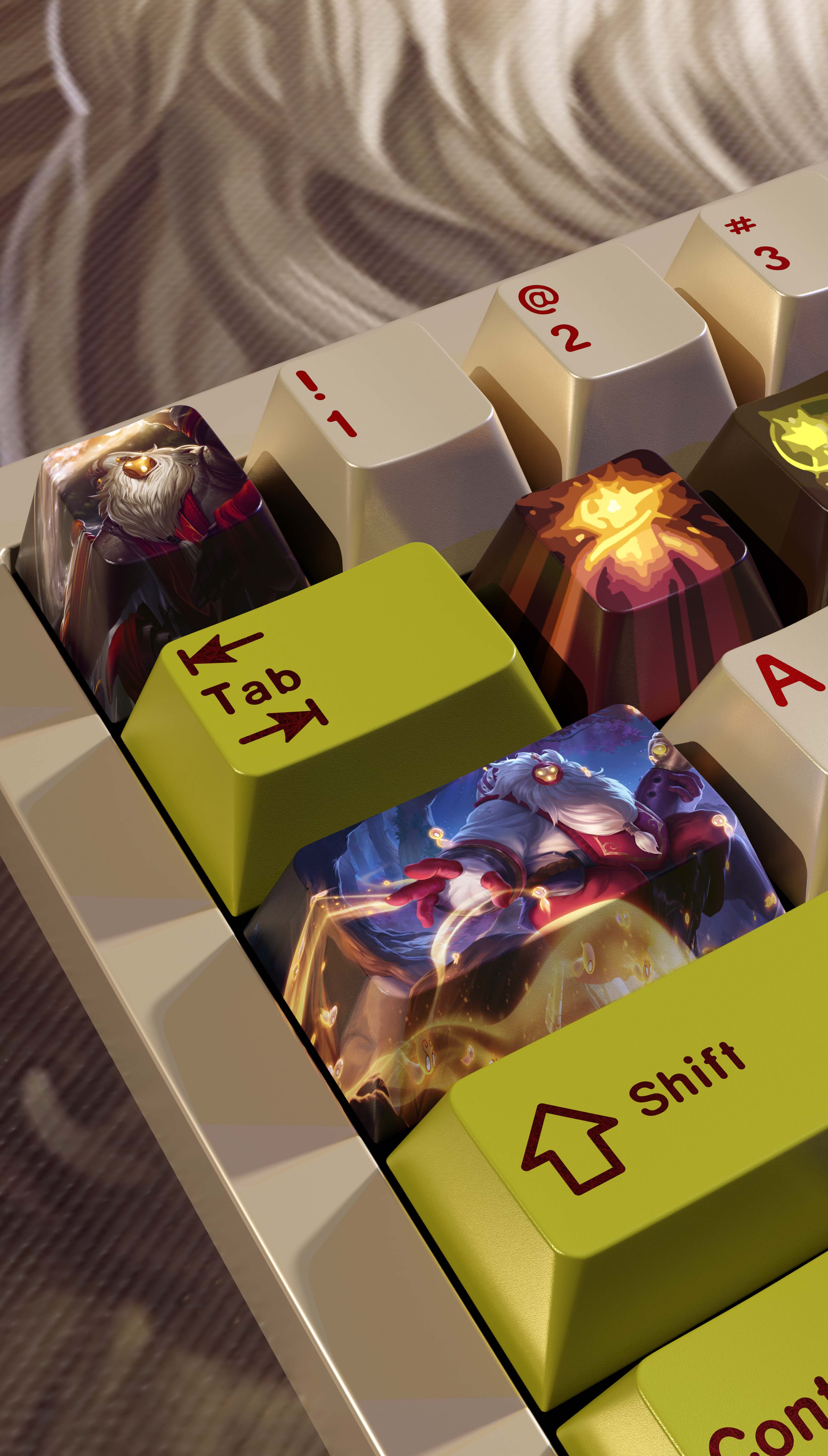 SPECIAL EDITION LEAGUE OF LEGENDS BARD KEYCAPS