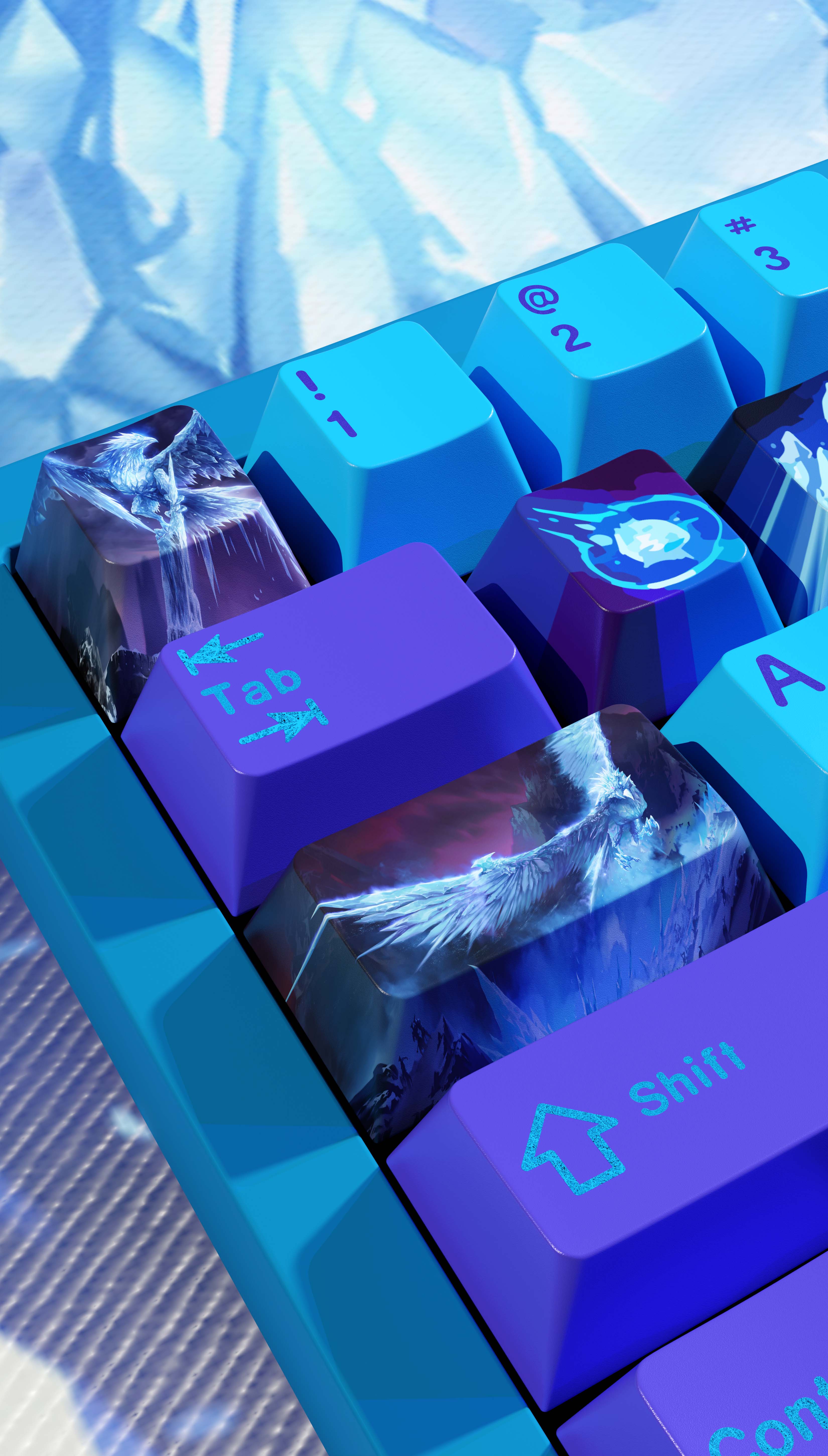 SPECIAL EDITION LEAGUE OF LEGENDS ANIVIA KEYCAPS