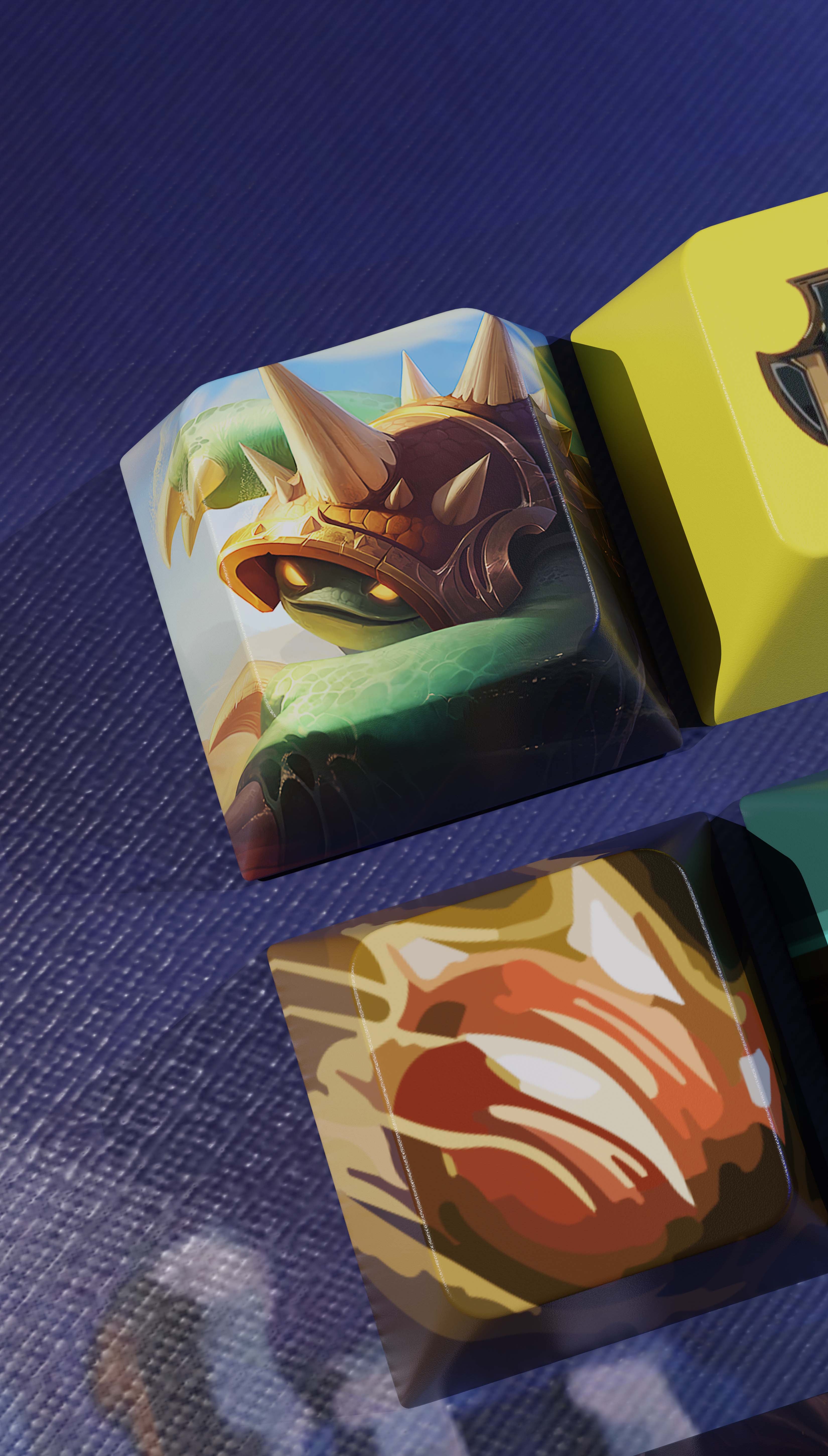 special edition League of Legends rammus Keycaps