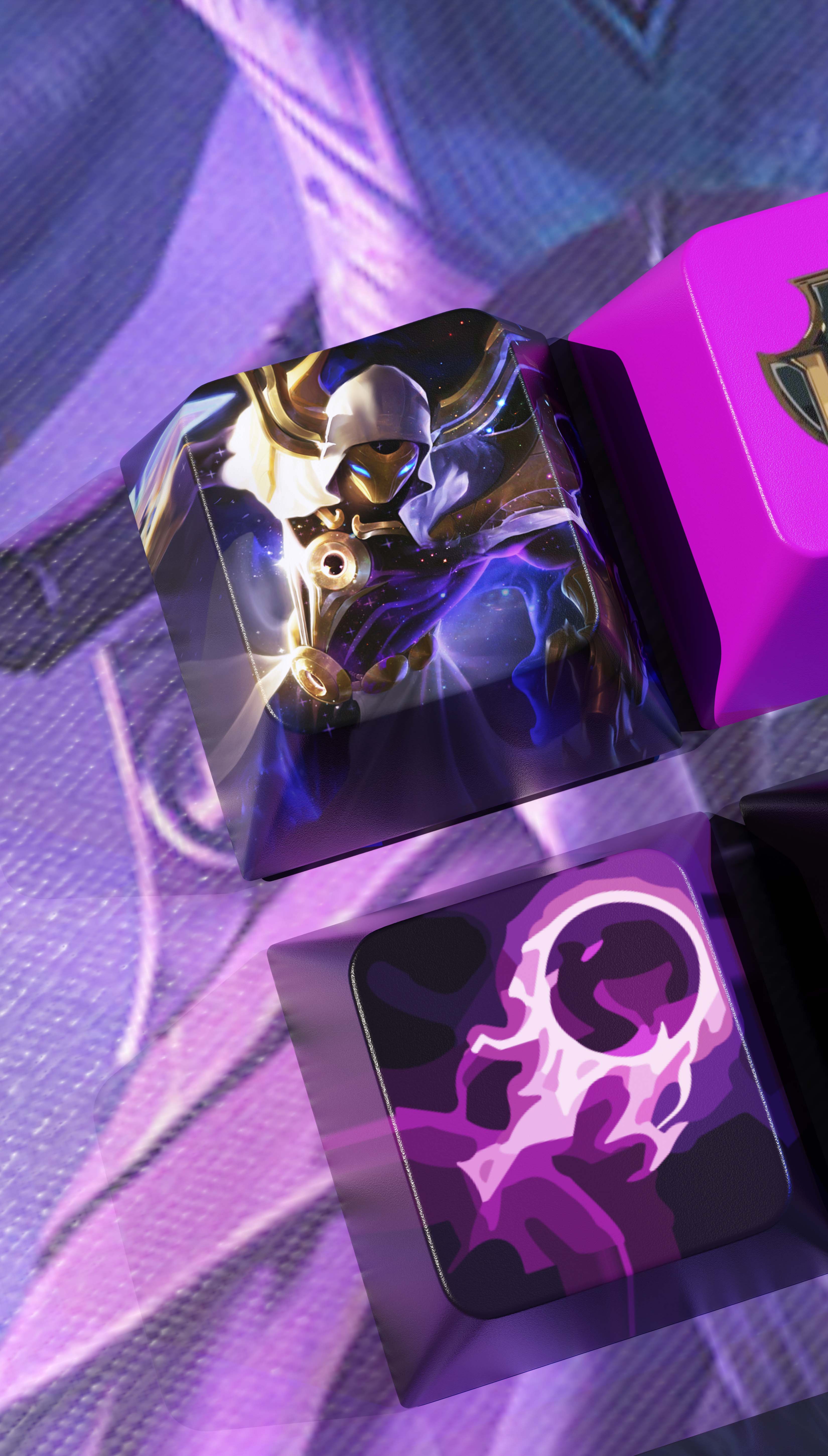 special edition League of Legends KASSADIN Keycaps