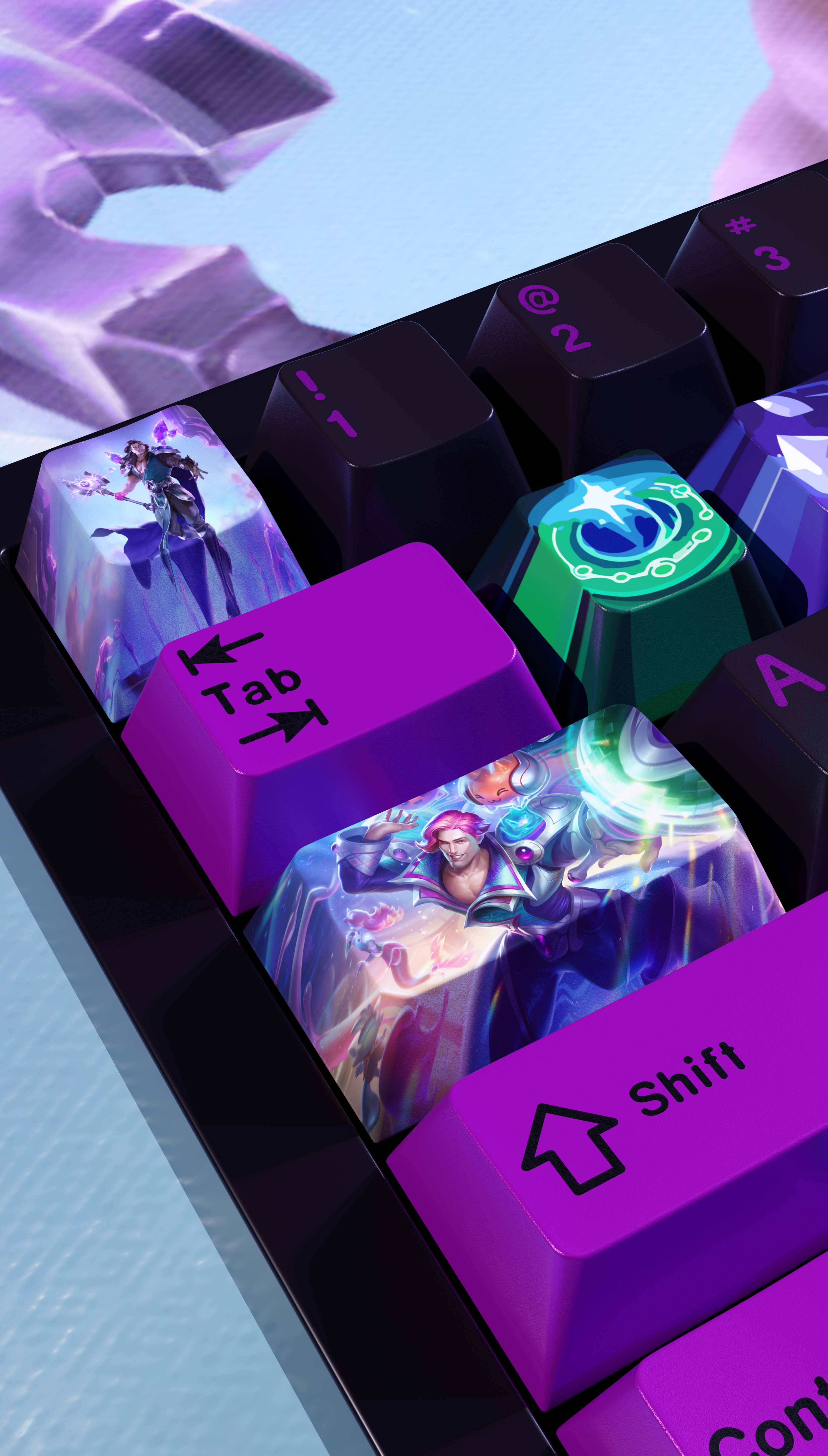 SPECIAL EDITION LEAGUE OF LEGENDS TARIC KEYCAPS