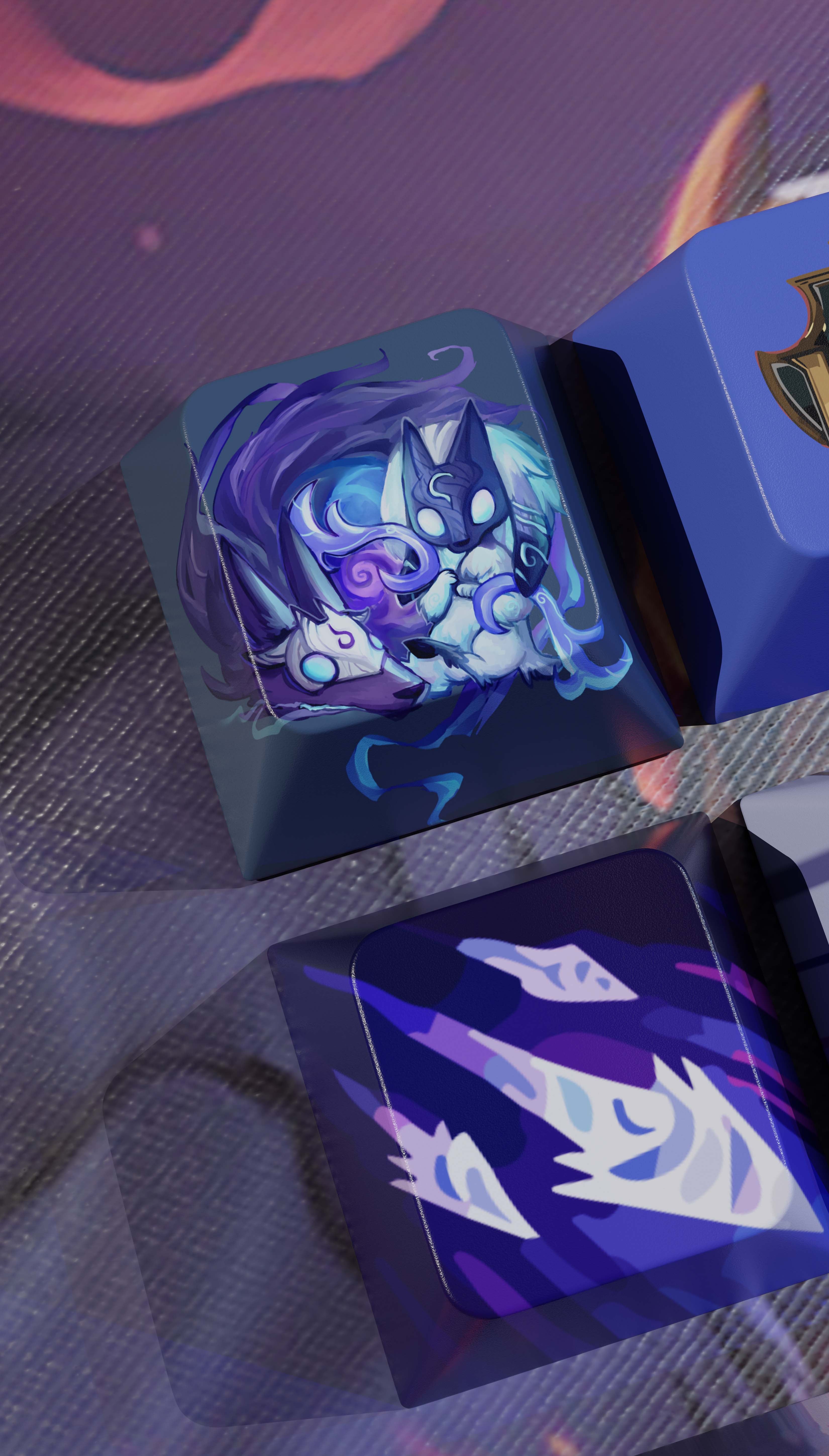 special edition League of Legends kindred keycaps