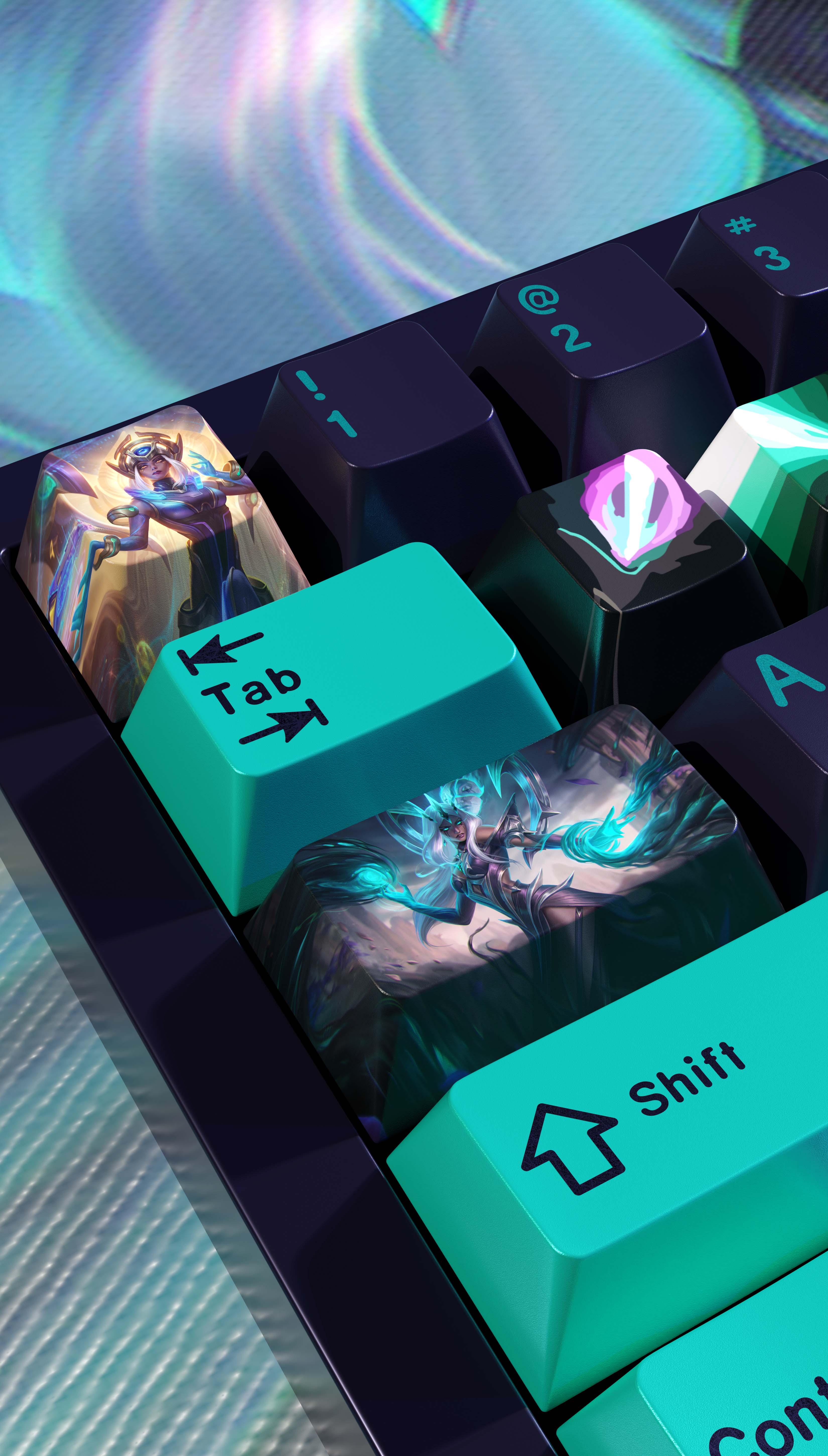 special edition League of Legends karma Keycaps