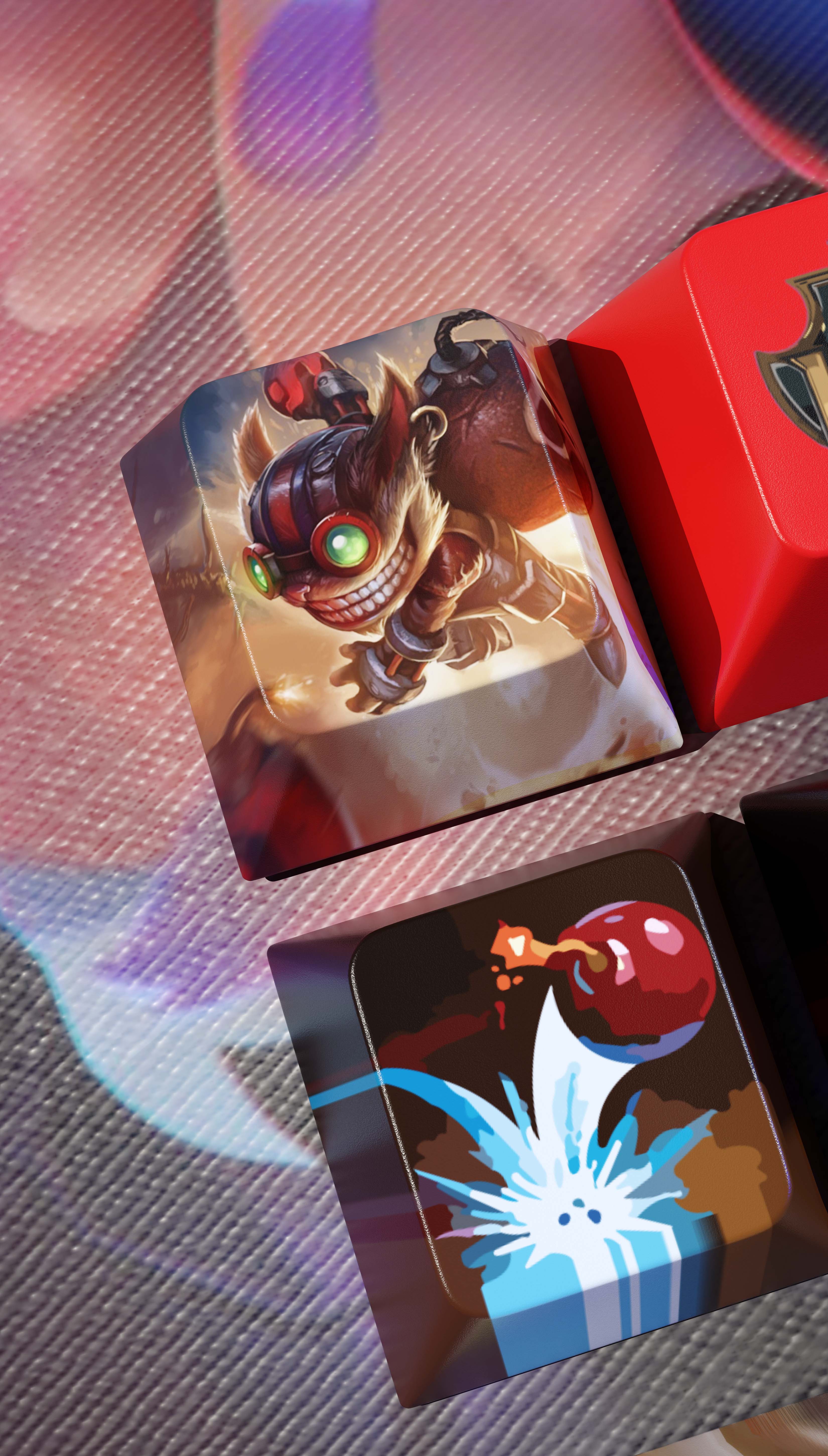 SPECIAL EDITION LEAGUE OF LEGENDS ZIGGS KEYCAPS