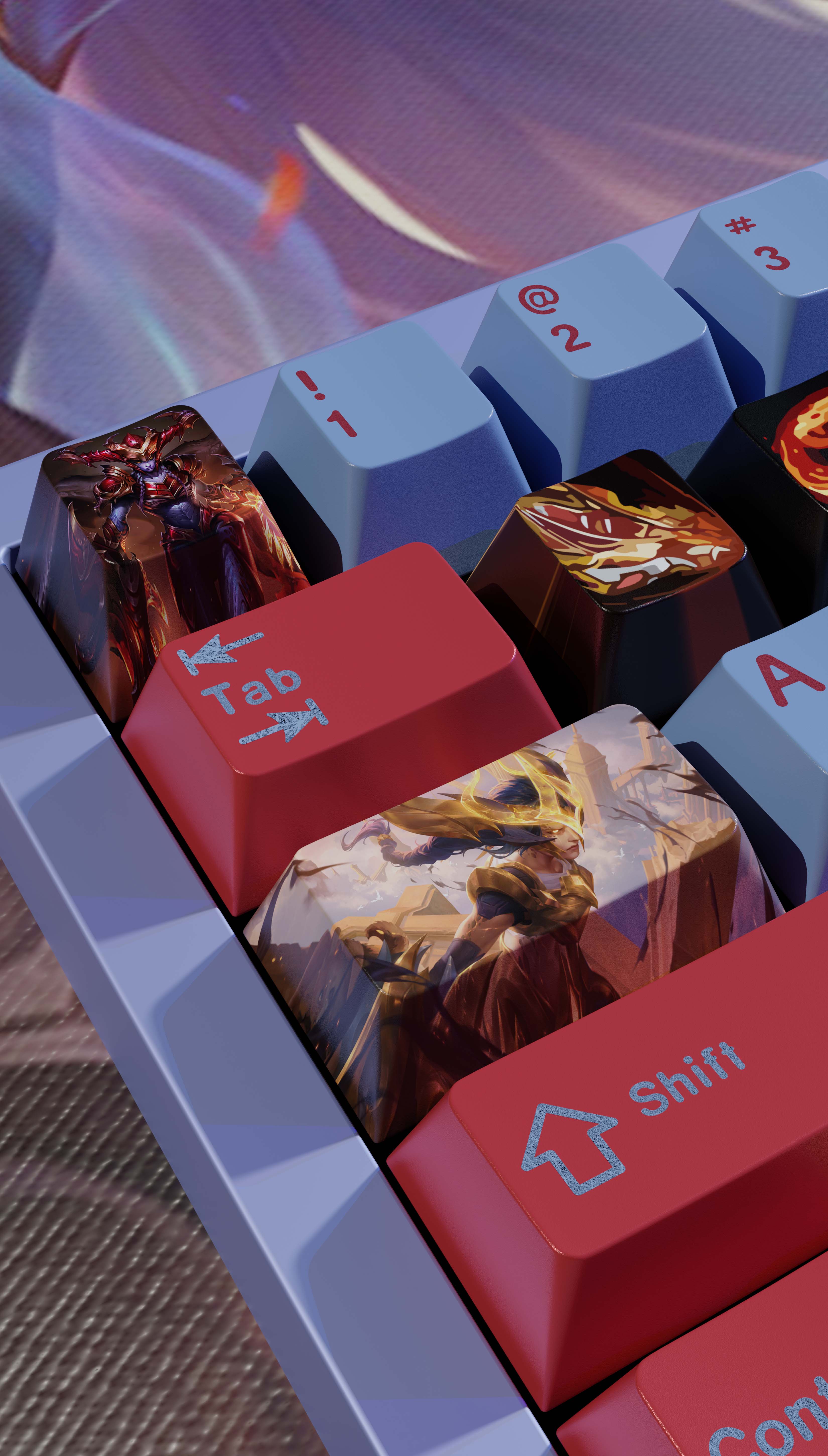 SPECIAL EDITION LEAGUE OF LEGENDS SHYVANA KEYCAPS