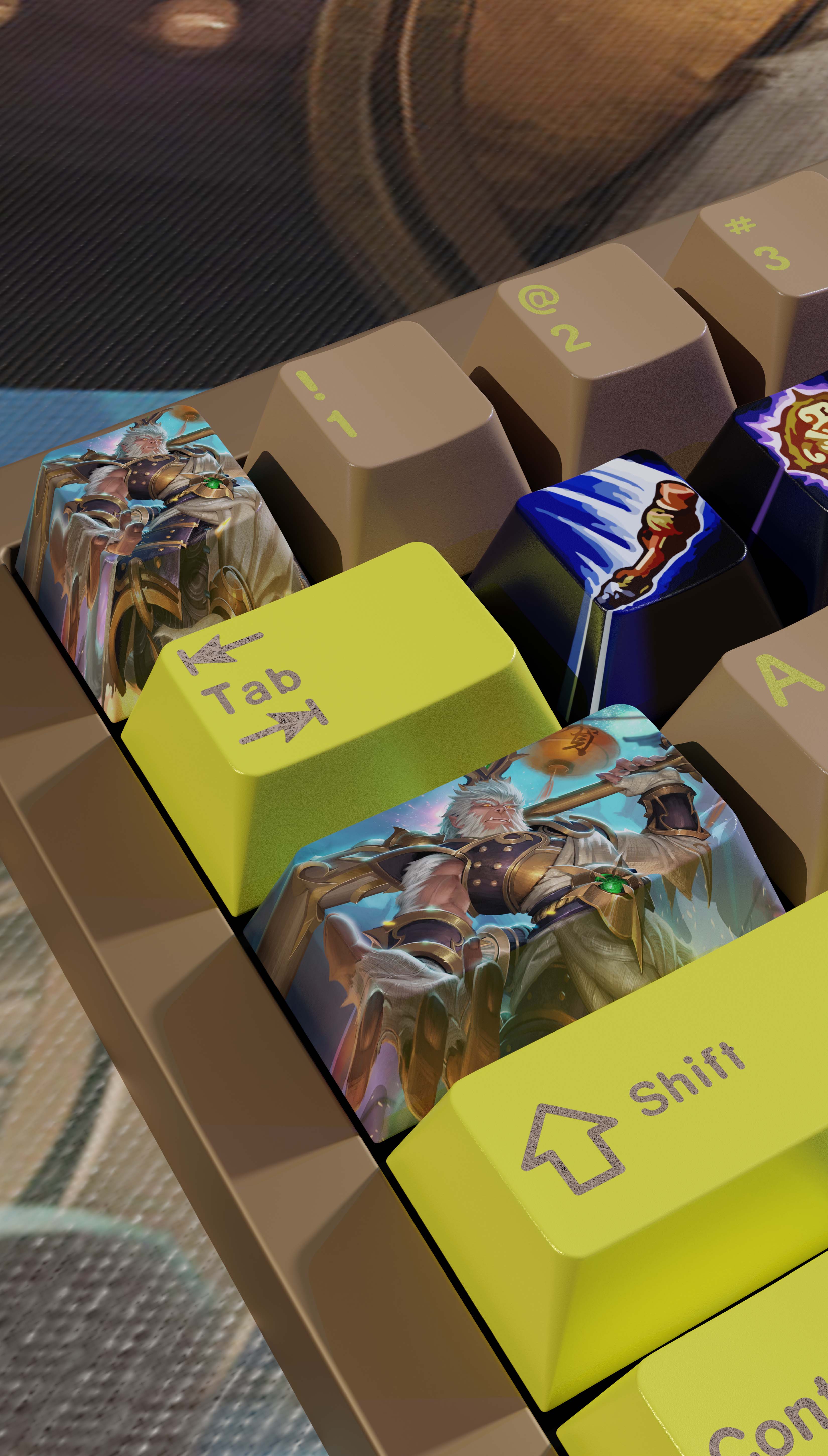 SPECIAL EDITION LEAGUE OF LEGENDS WUKONG KEYCAPS