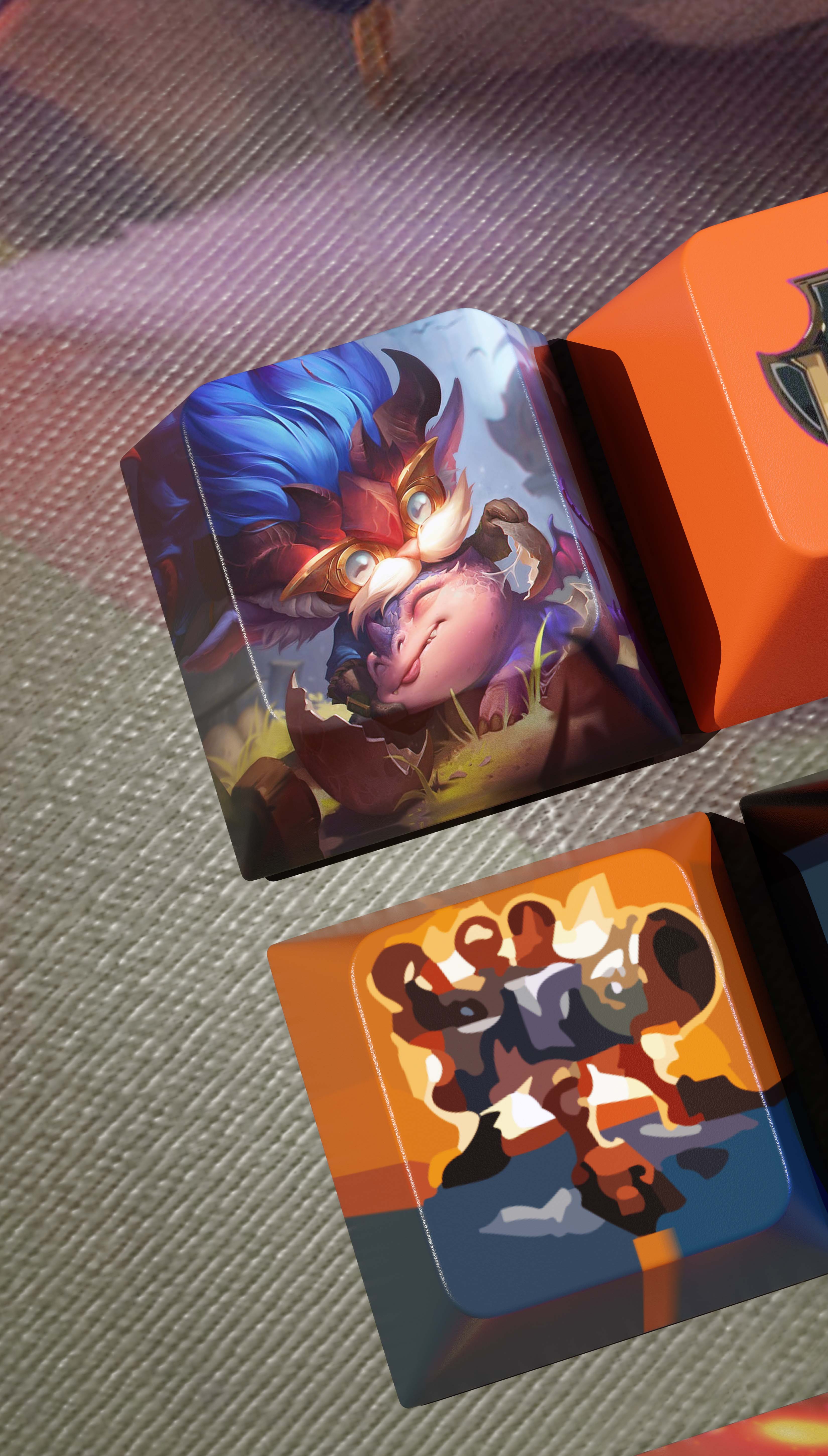 special edition League of Legends heimerdinger Keycaps