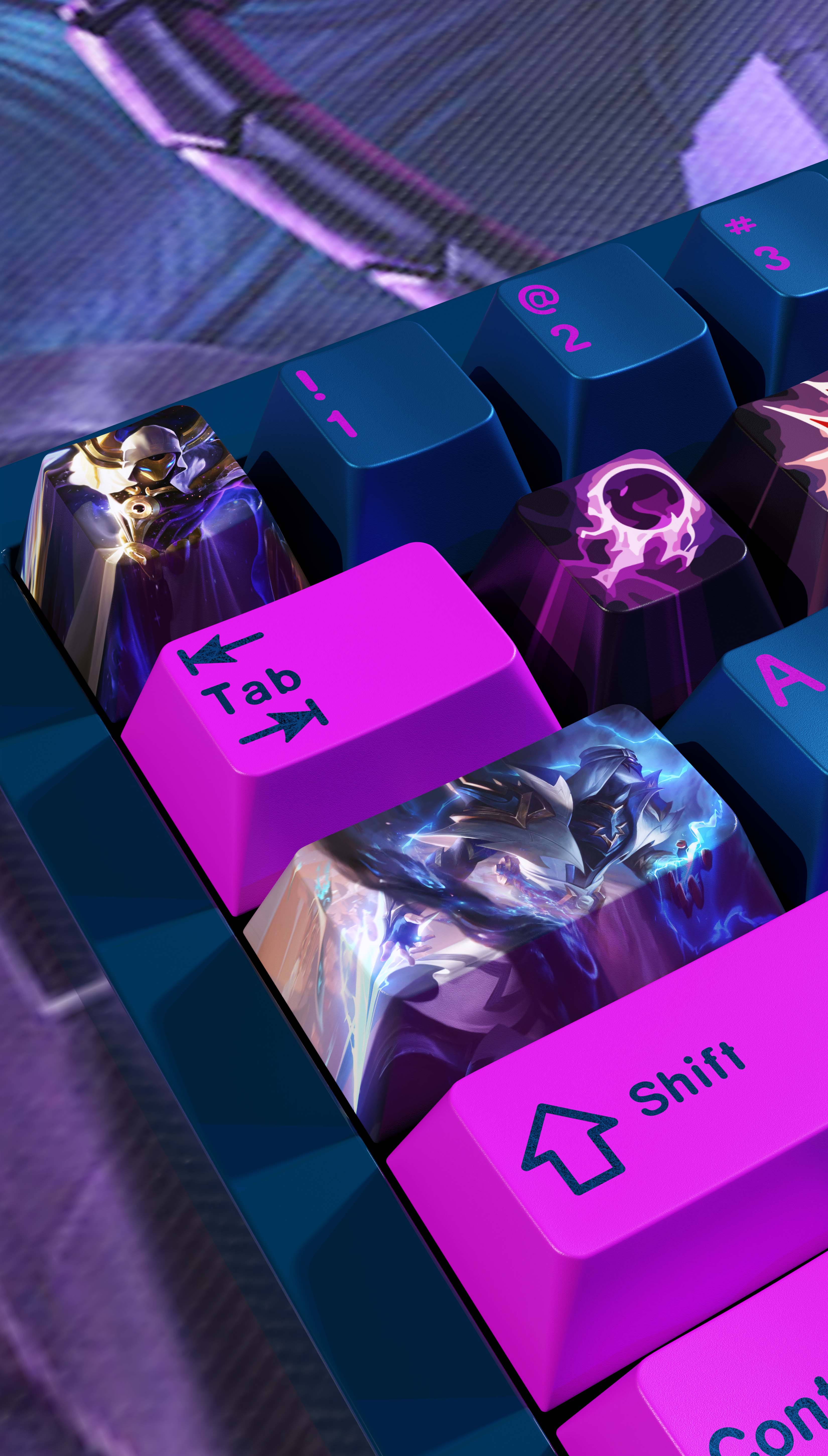 special edition League of Legends KASSADIN Keycaps