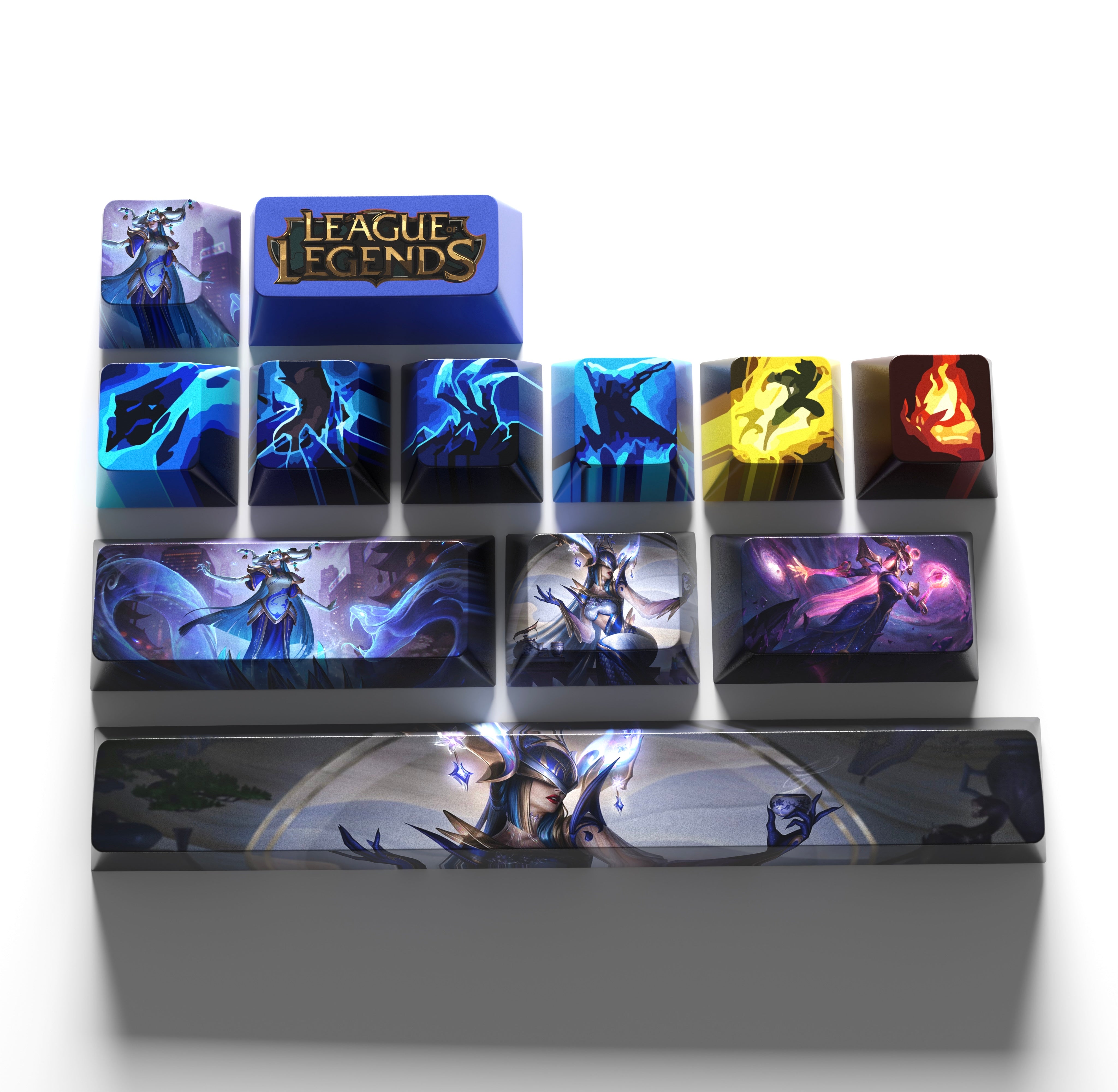 SPECIAL EDITION LEAGUE OF LEGENDS LISSANDRA  KEYCAPS