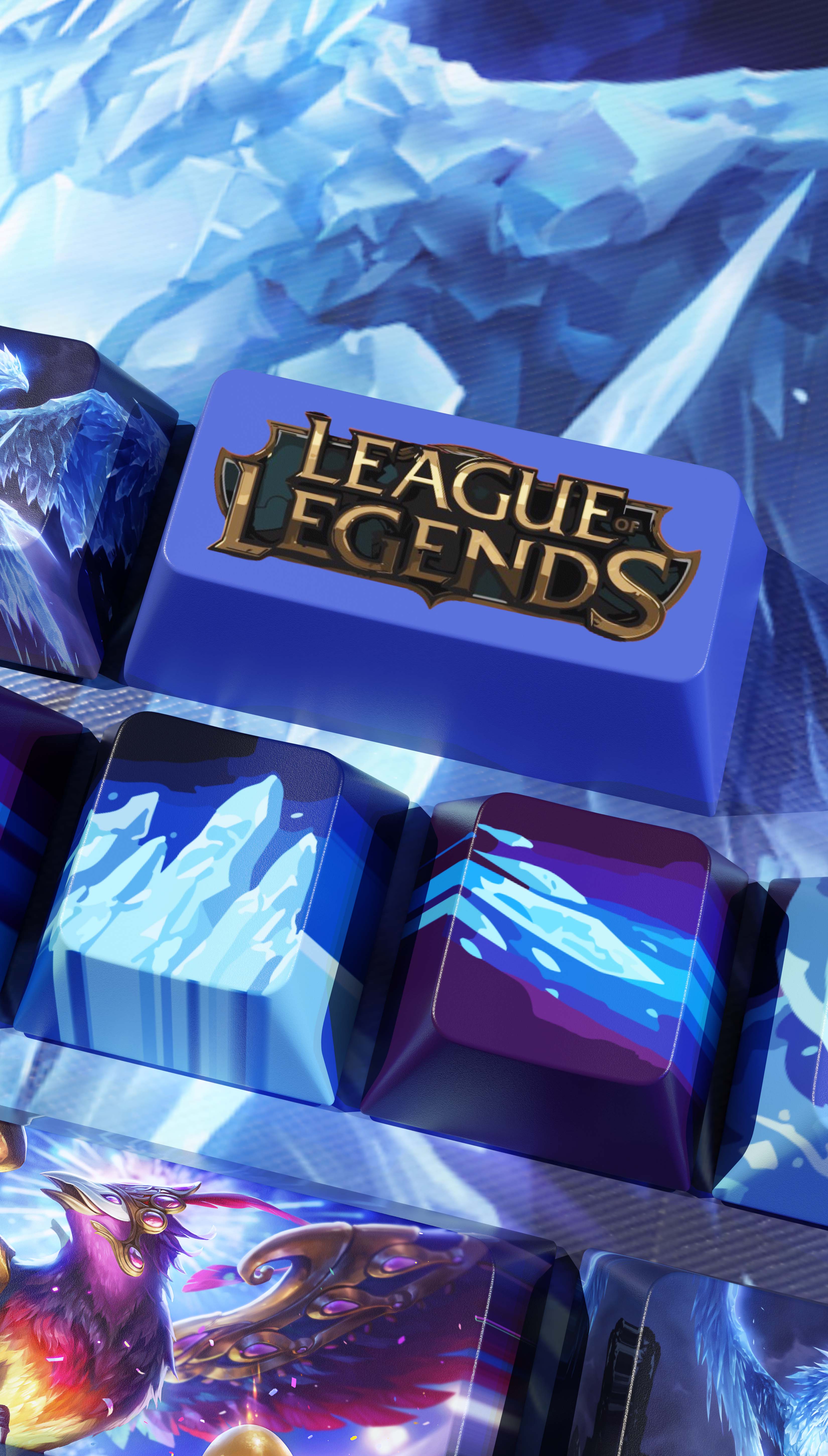 SPECIAL EDITION LEAGUE OF LEGENDS ANIVIA KEYCAPS