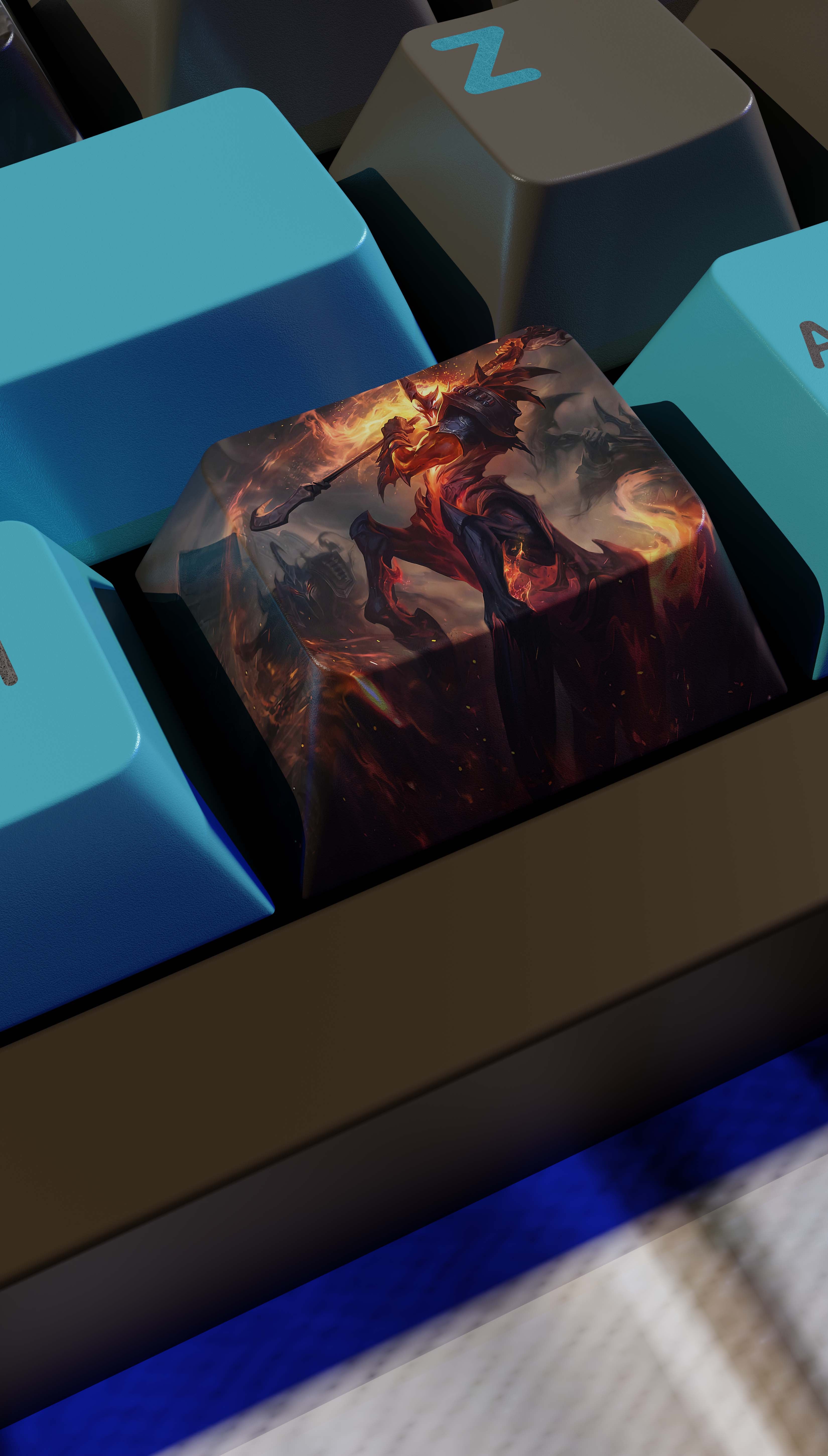 special edition League of Legends hecarim keycaps