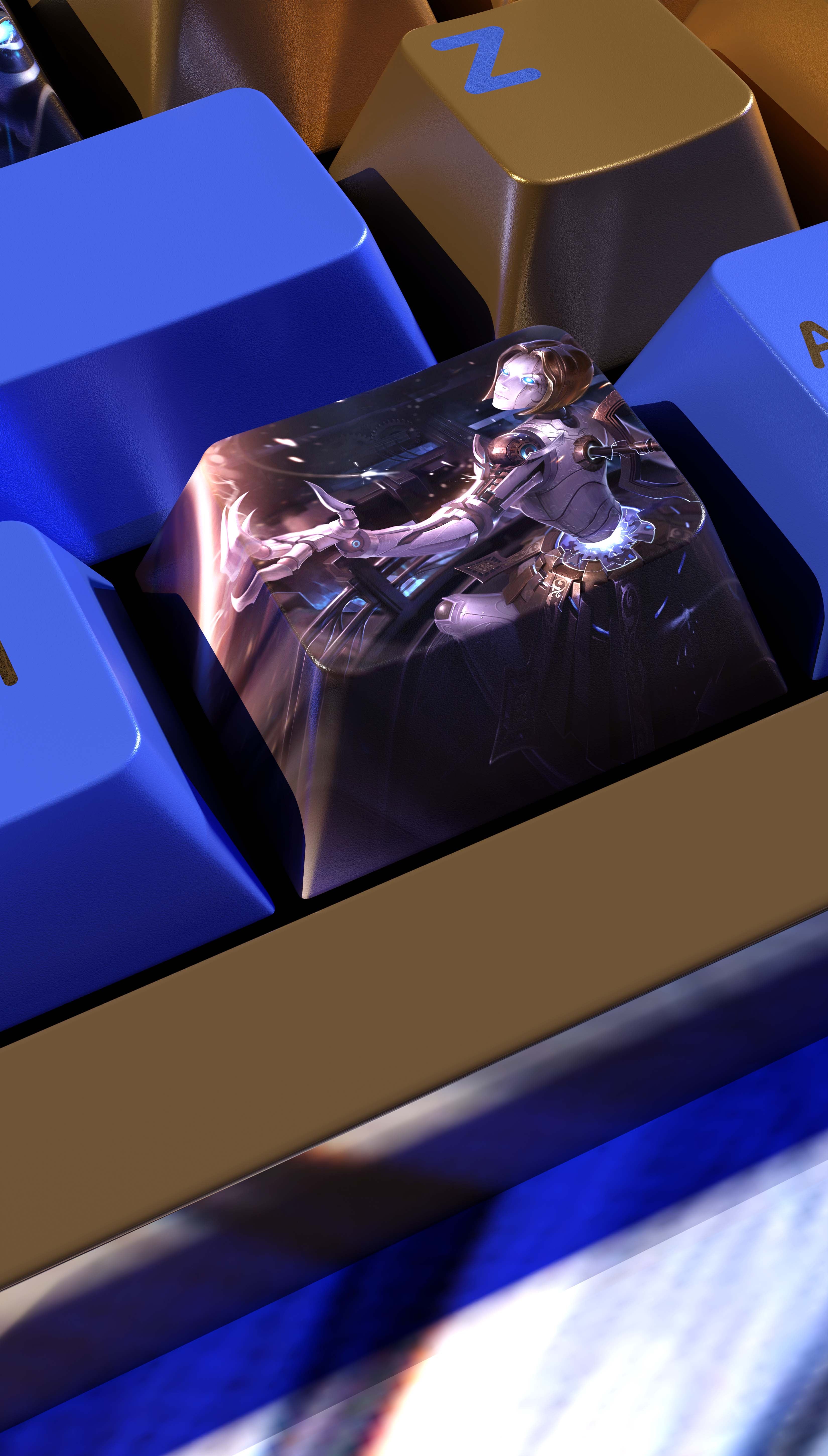 SPECIAL EDITION LEAGUE OF LEGENDS ORIANNA KEYCAPS