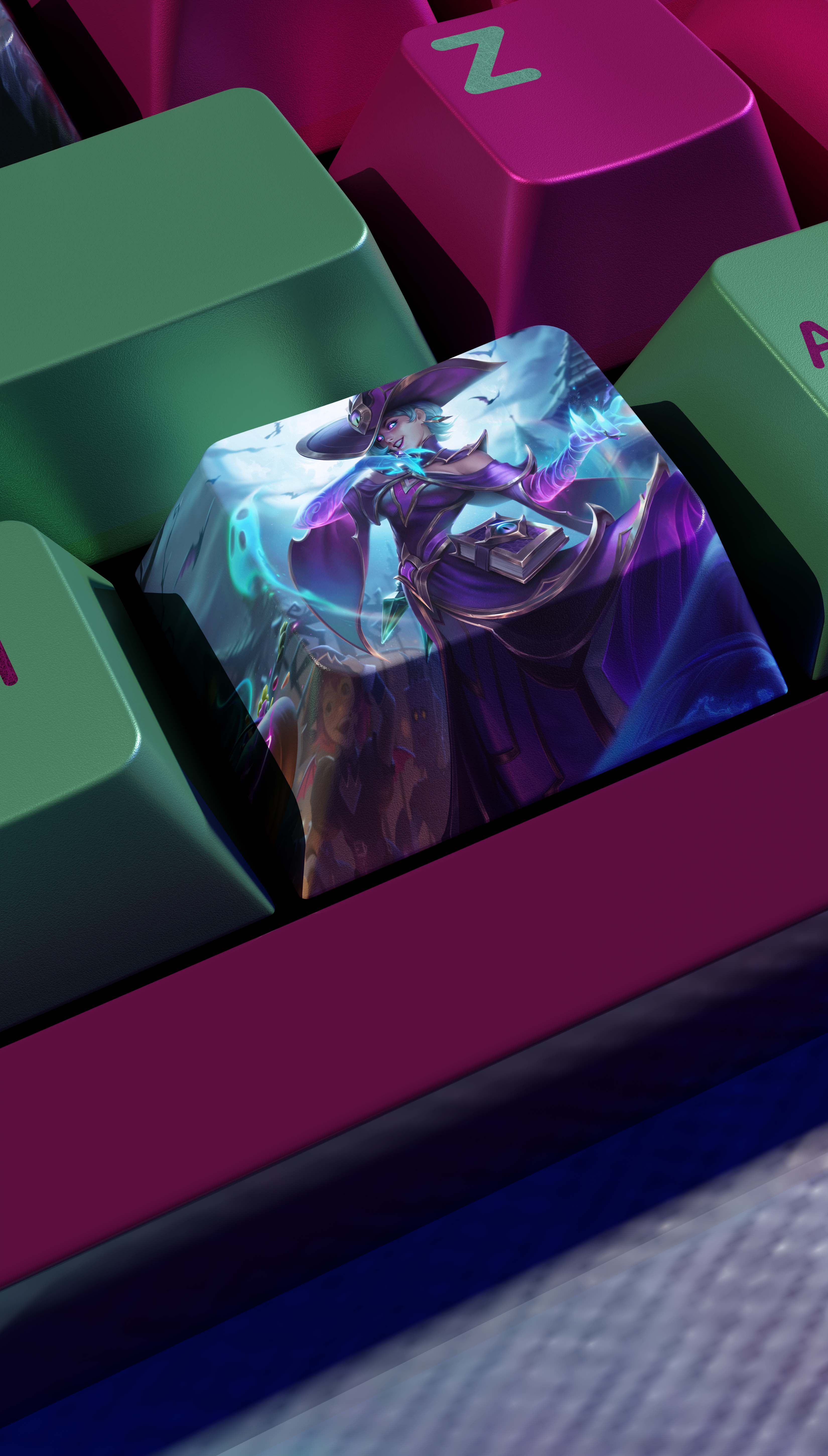 special edition League of Legends cassiopeia Keycaps