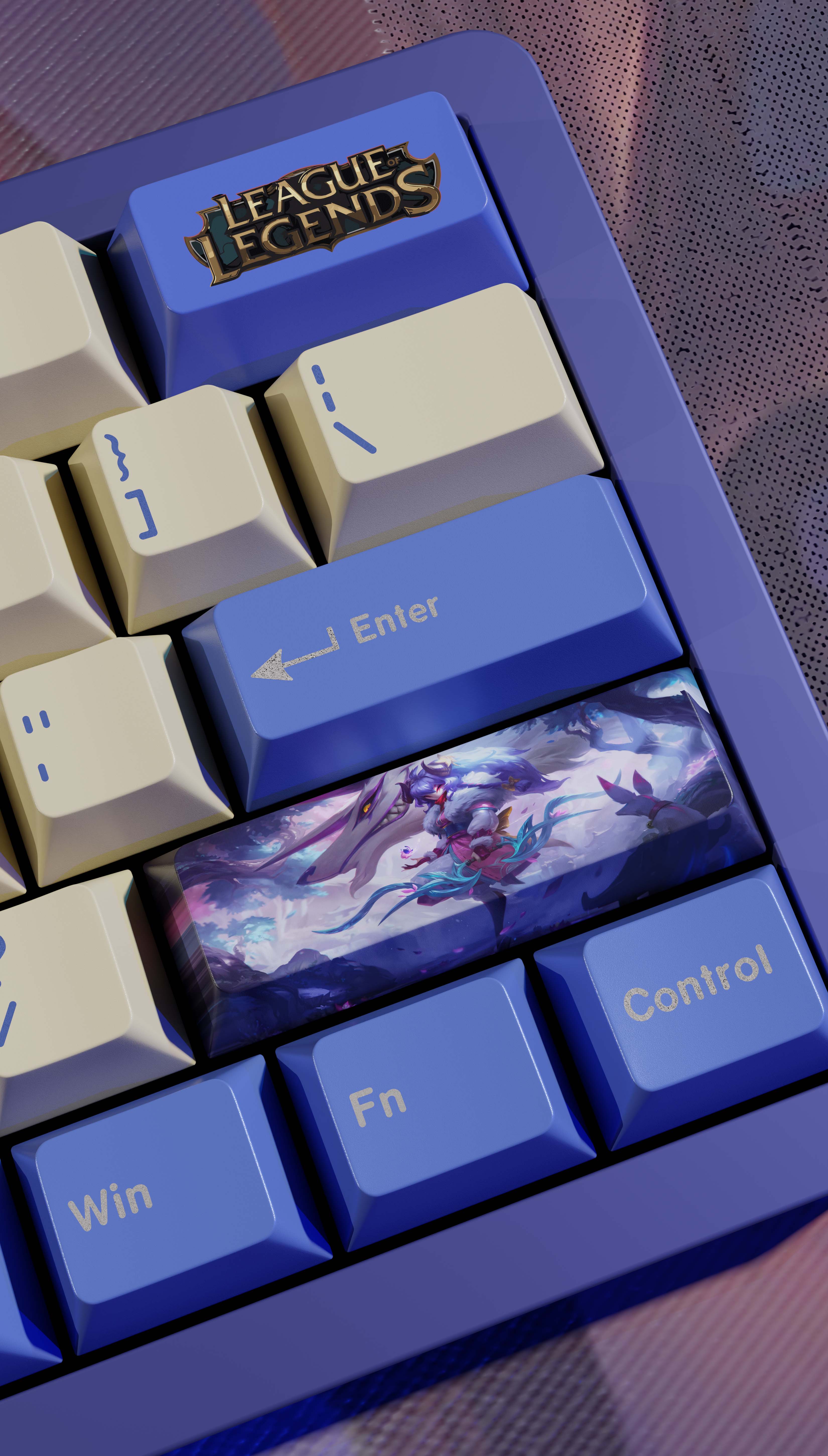 special edition League of Legends kindred keycaps