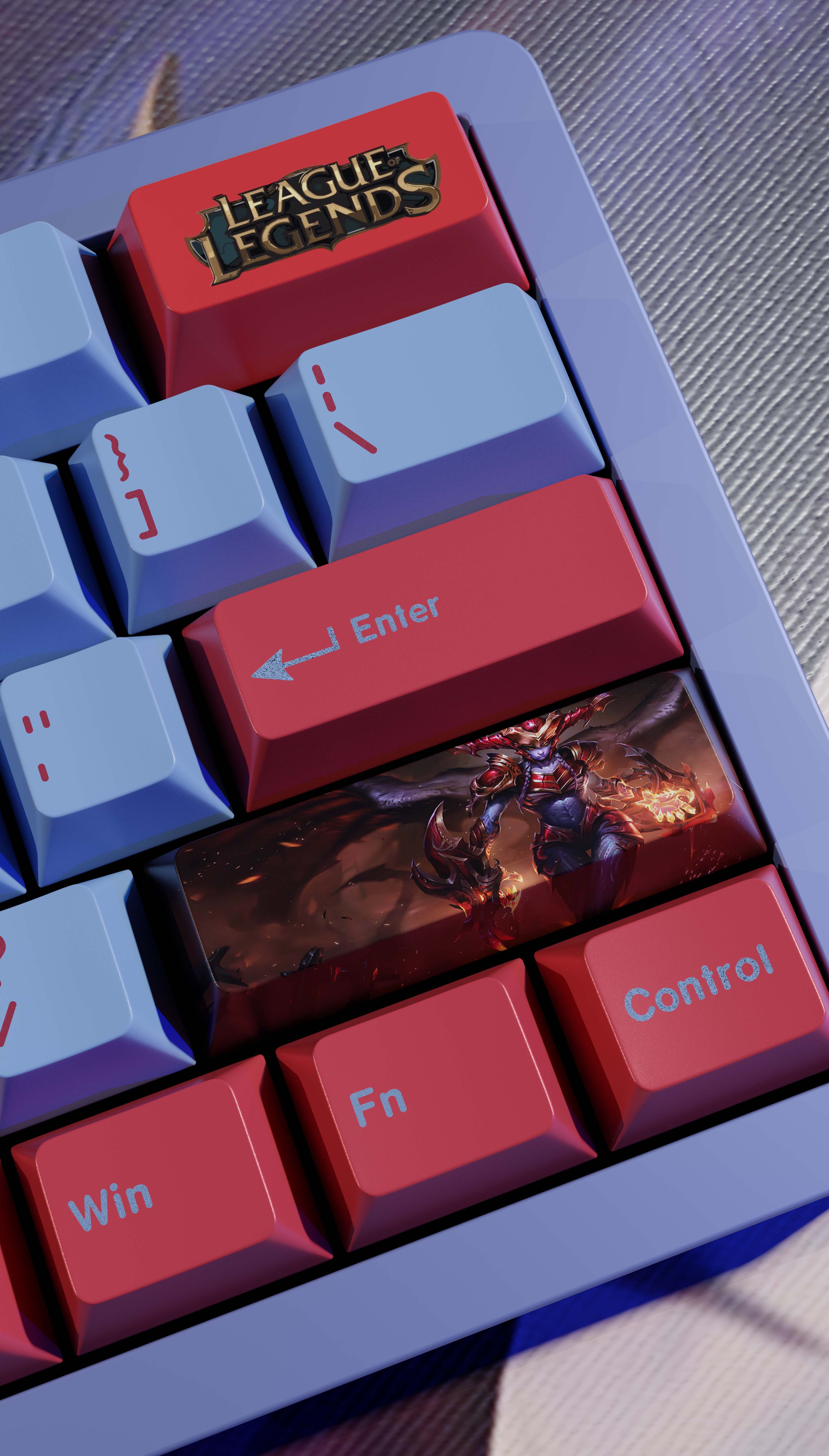 SPECIAL EDITION LEAGUE OF LEGENDS SHYVANA KEYCAPS