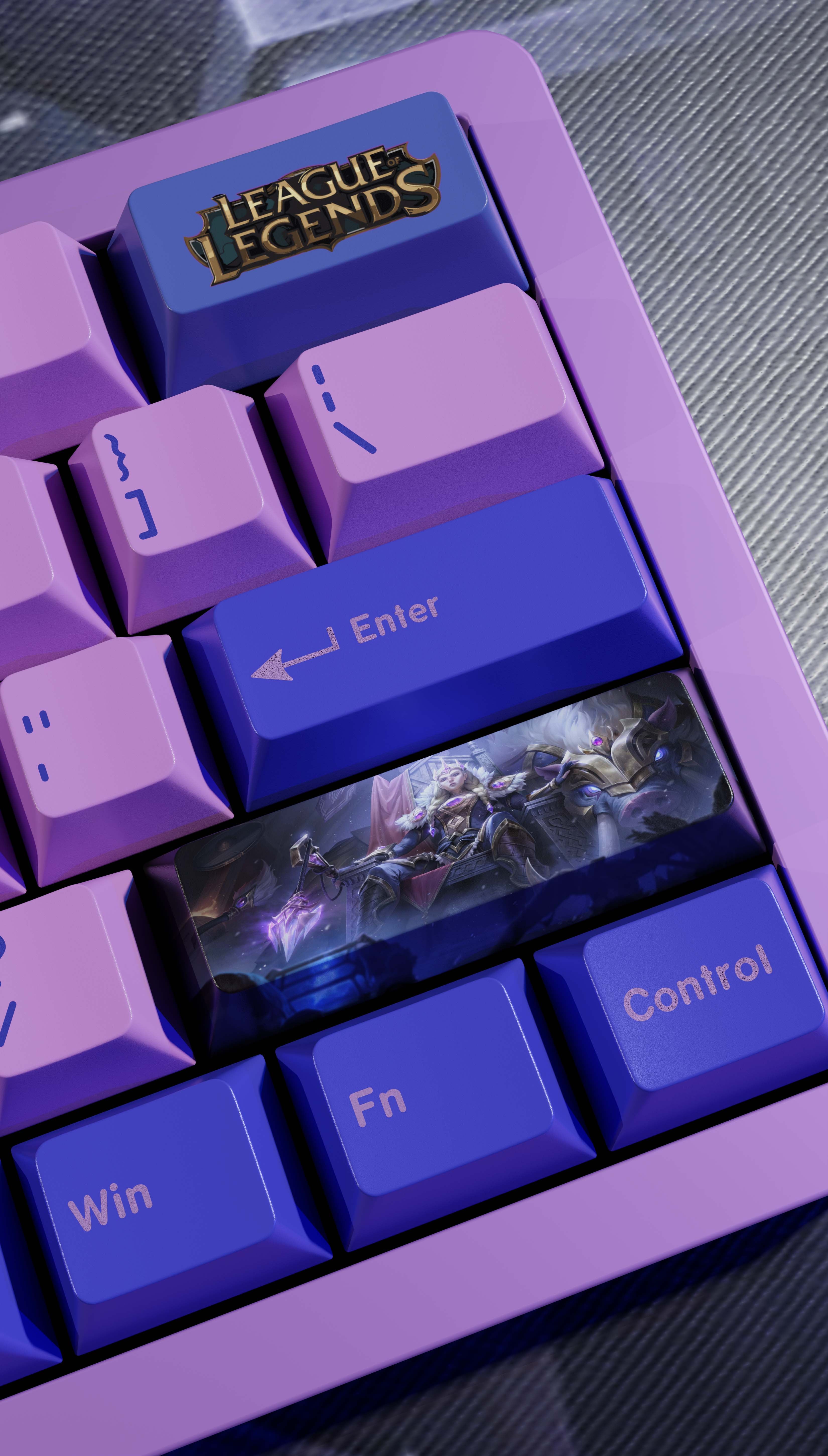 SPECIAL EDITION LEAGUE OF LEGENDS SEJUANI KEYCAPS