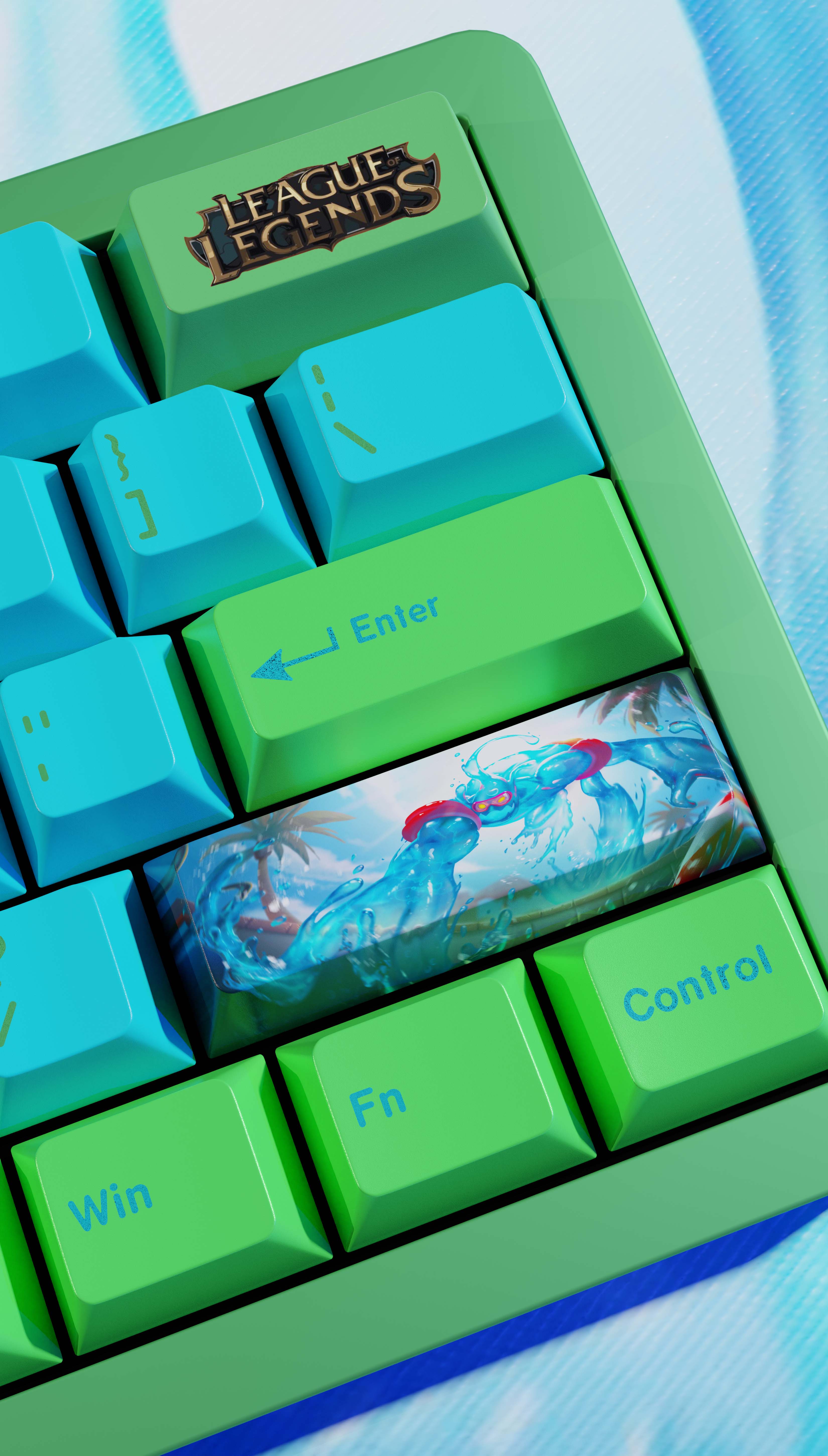 SPECIAL EDITION LEAGUE OF LEGENDS Zac KEYCAPS