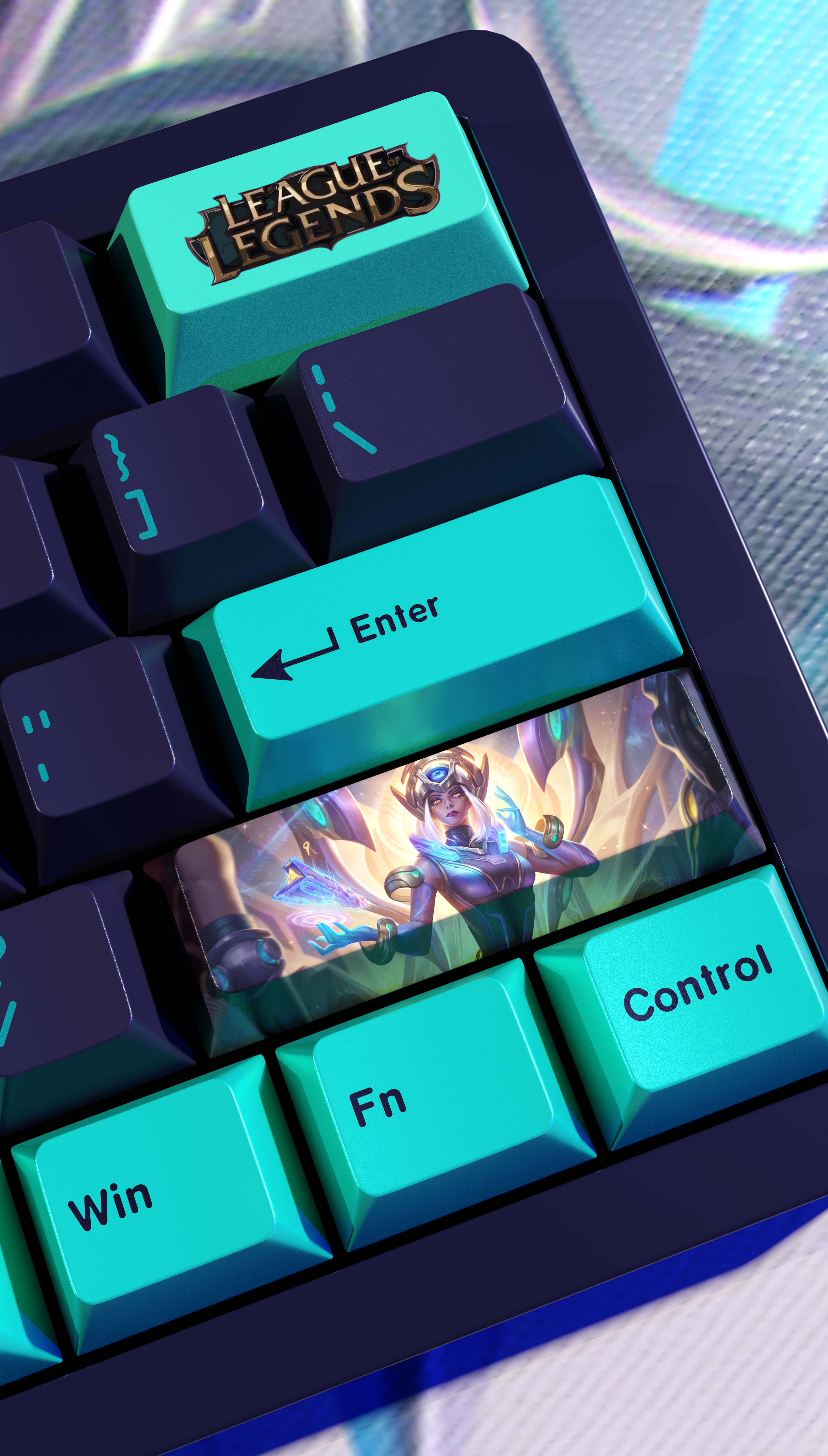 special edition League of Legends karma Keycaps