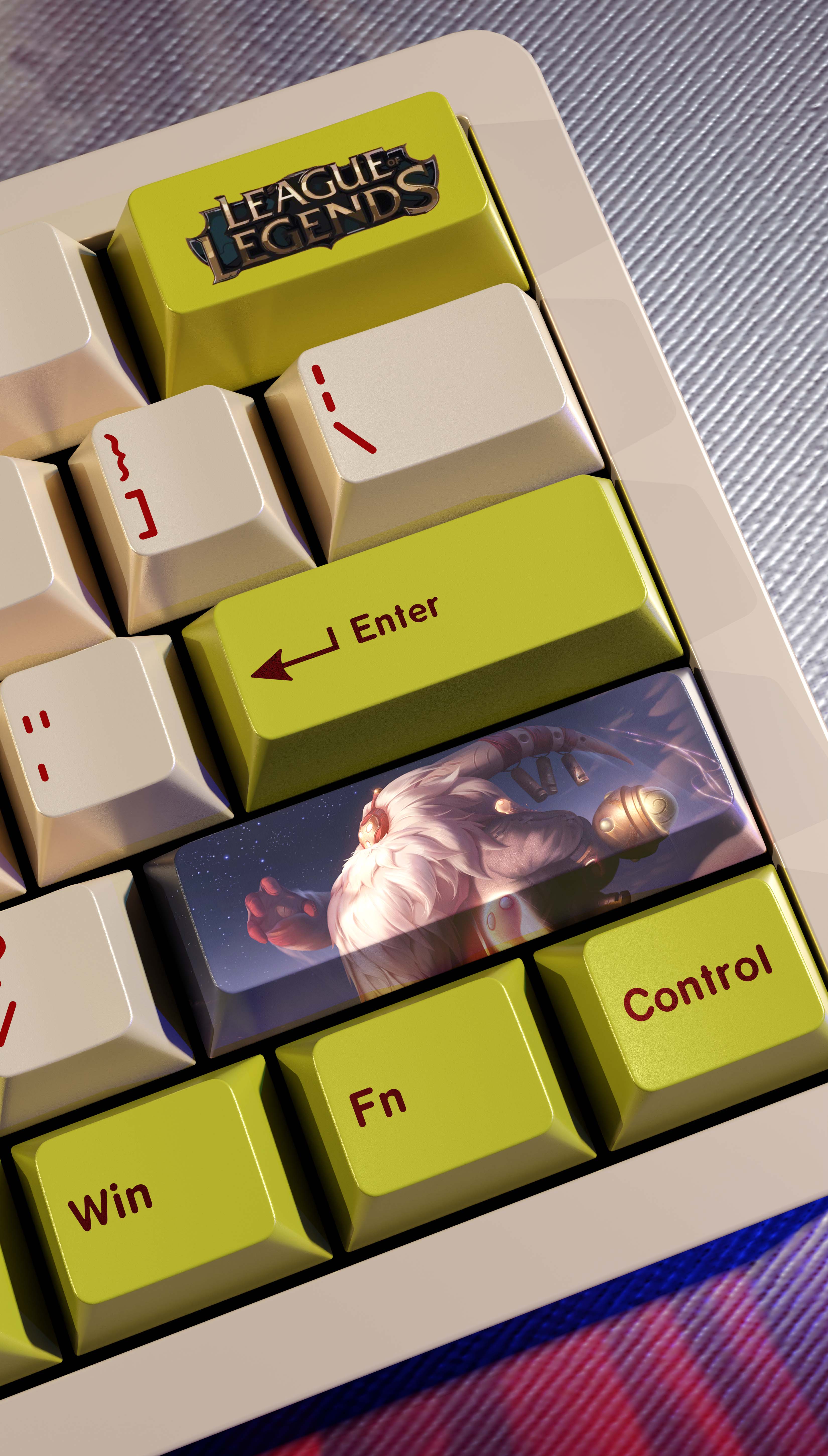 SPECIAL EDITION LEAGUE OF LEGENDS BARD KEYCAPS