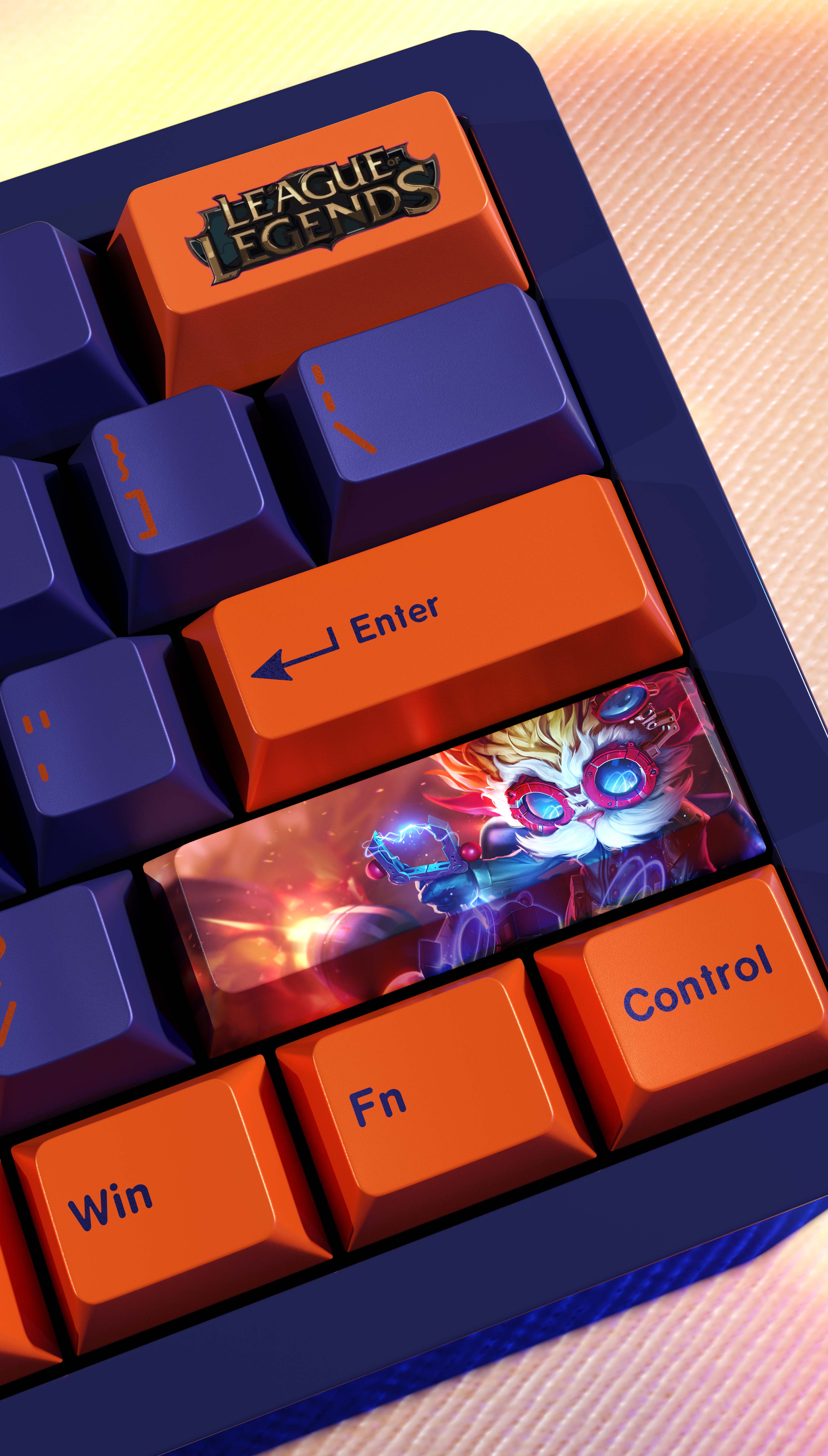 special edition League of Legends heimerdinger Keycaps