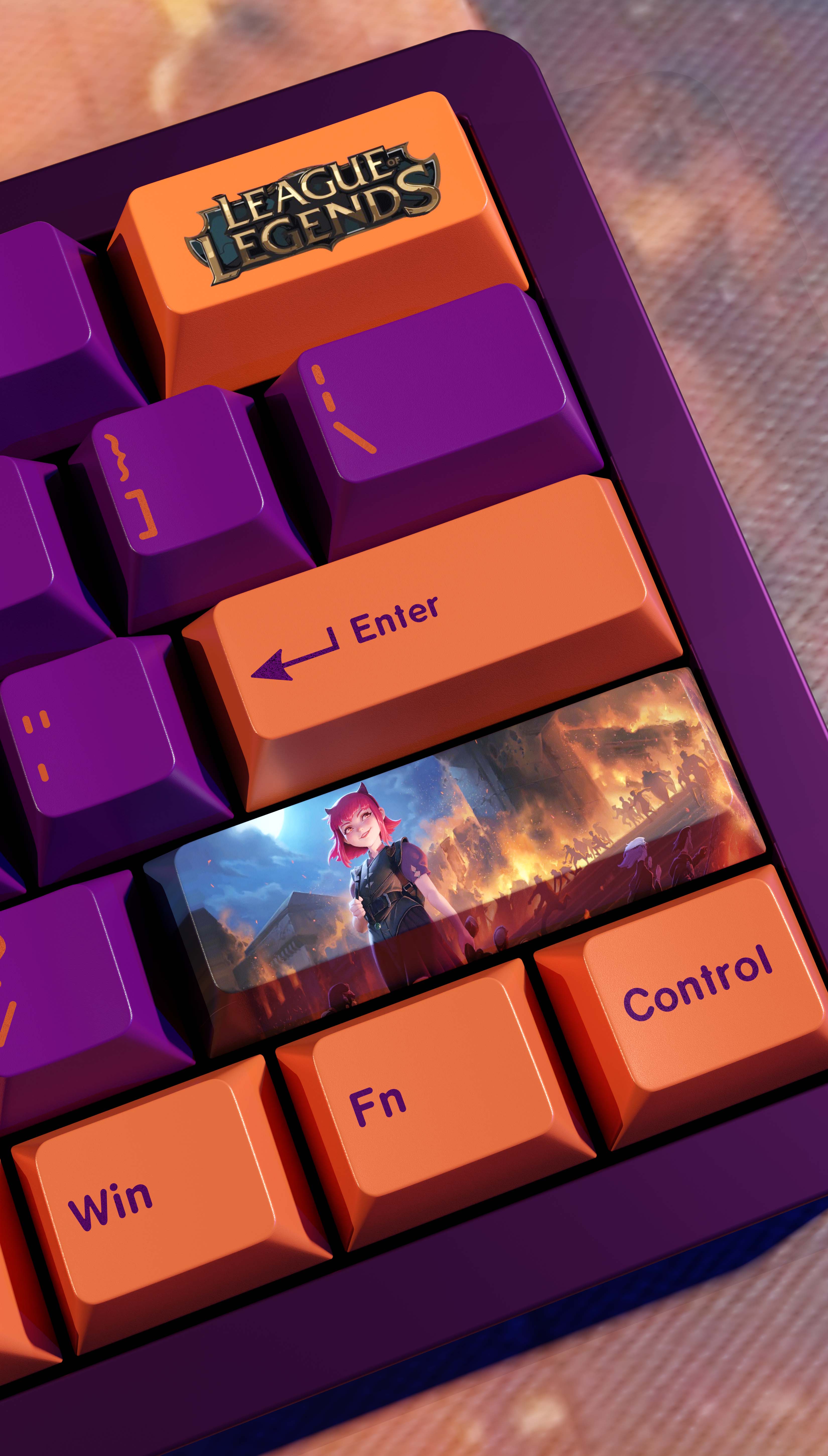 SPECIAL EDITION LEAGUE OF LEGENDS ANNIE KEYCAPS