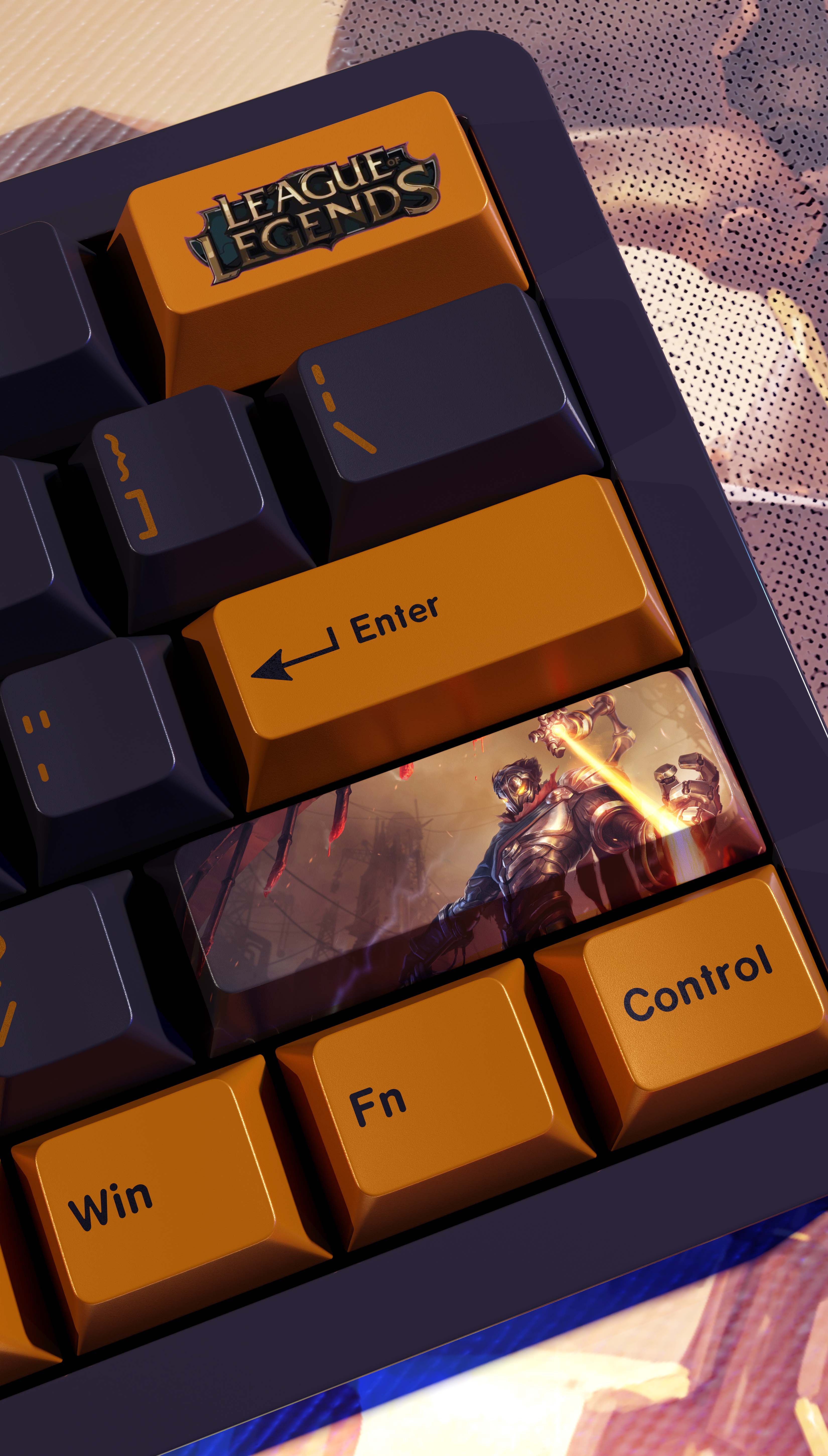 SPECIAL EDITION LEAGUE OF LEGENDS VIKTOR KEYCAPS