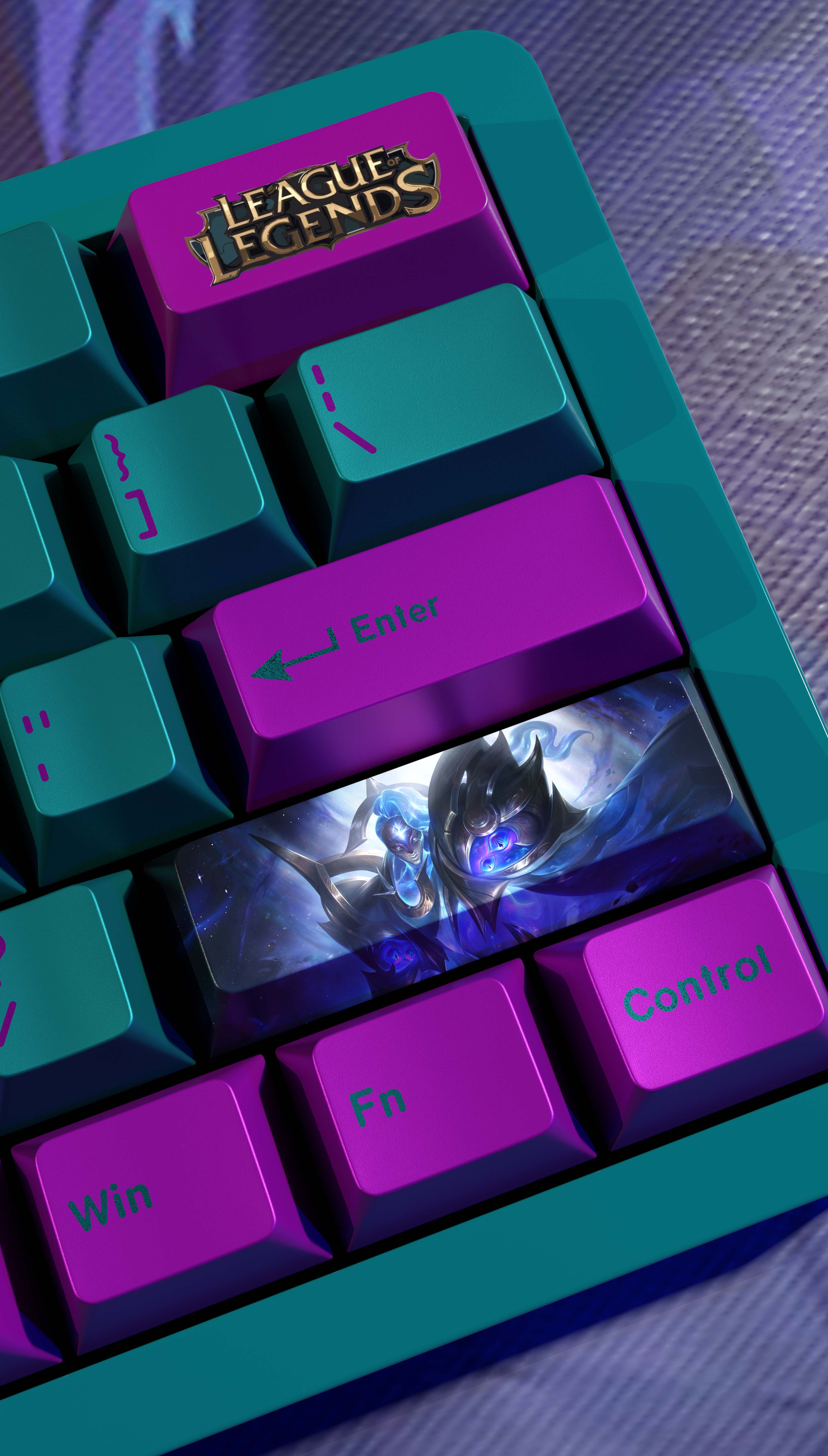 SPECIAL EDITION LEAGUE OF LEGENDS  BEL-VETH KEYCAPS