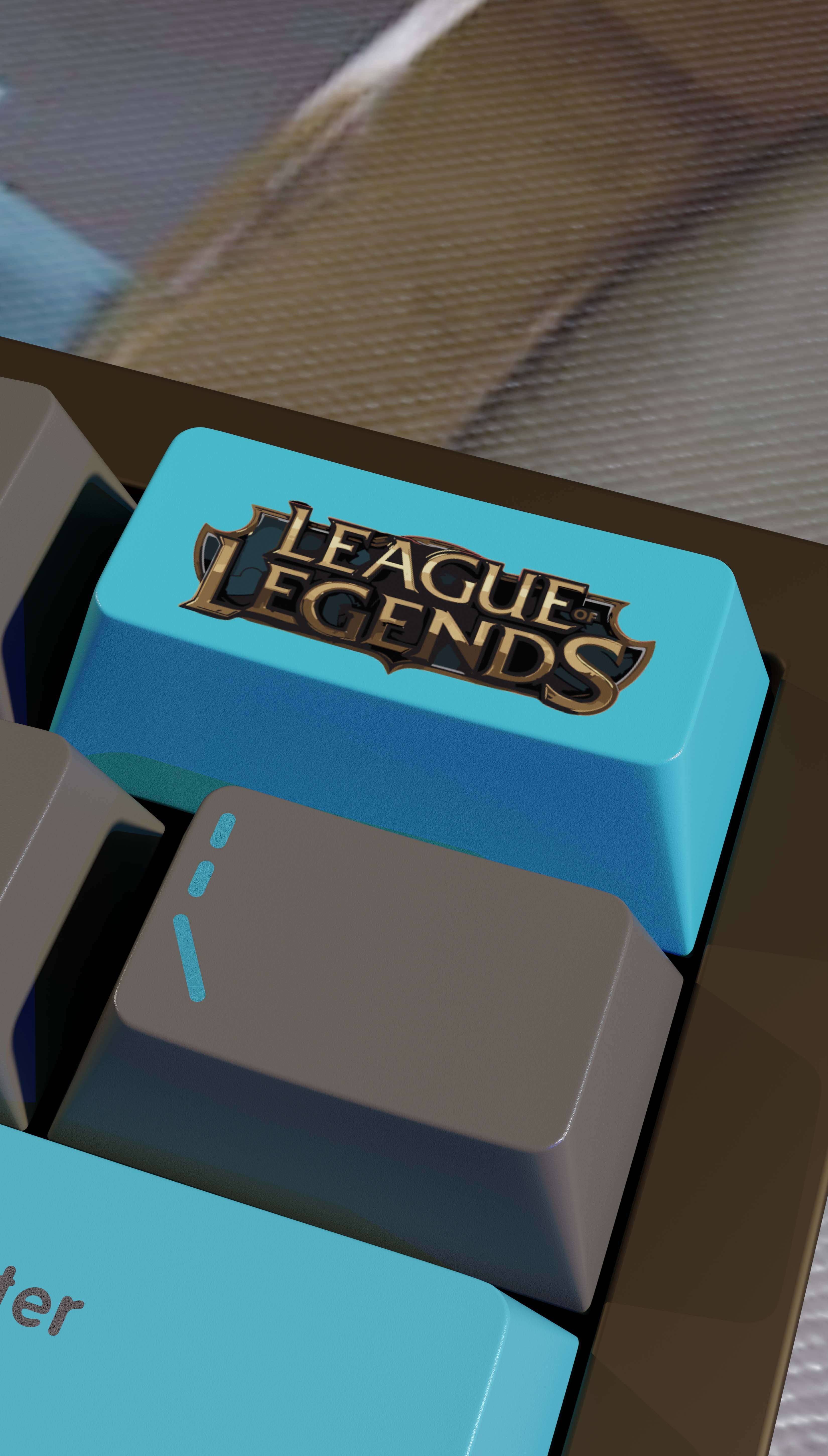 special edition League of Legends hecarim keycaps