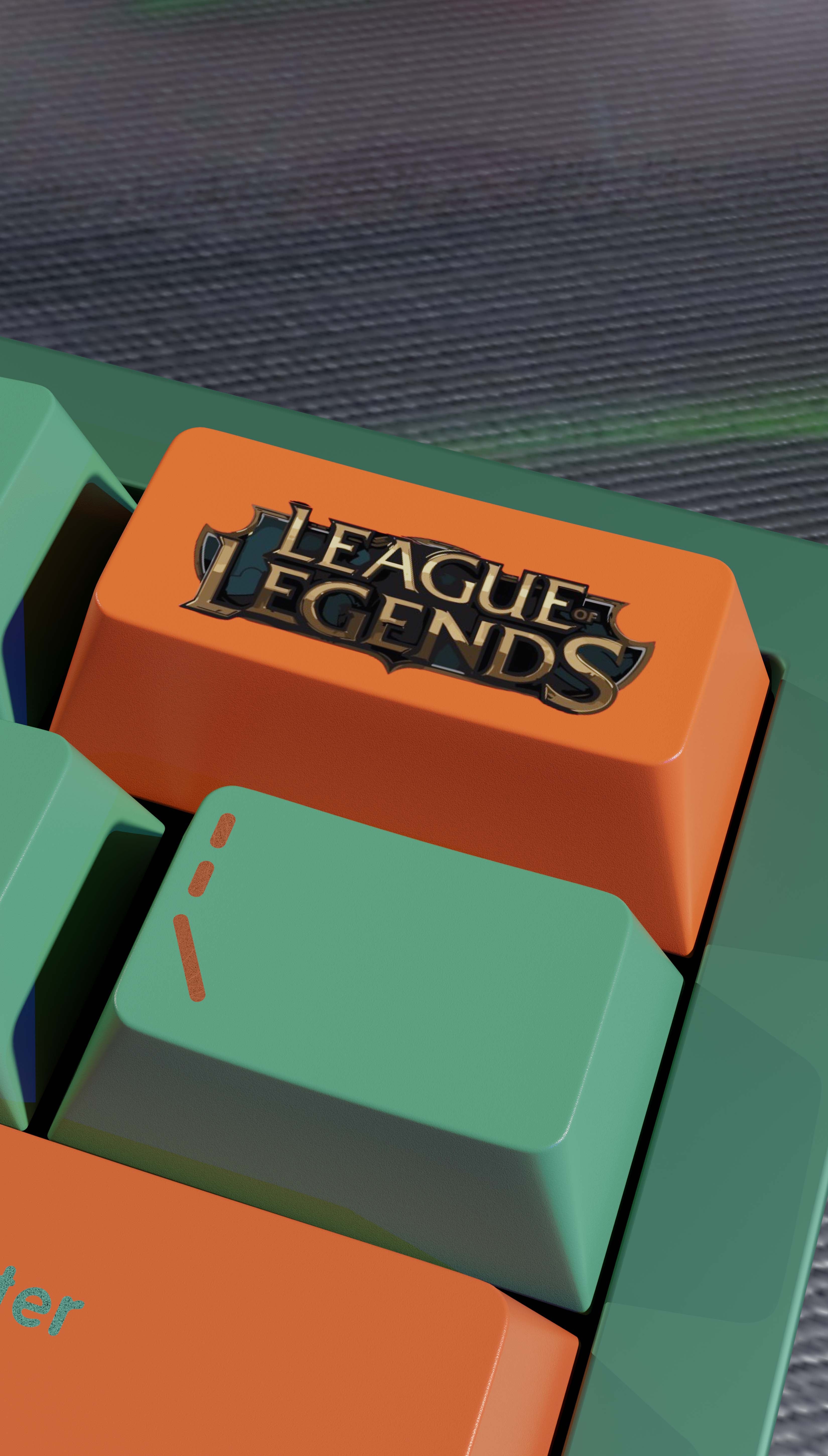 special edition League of Legends udyr keycaps