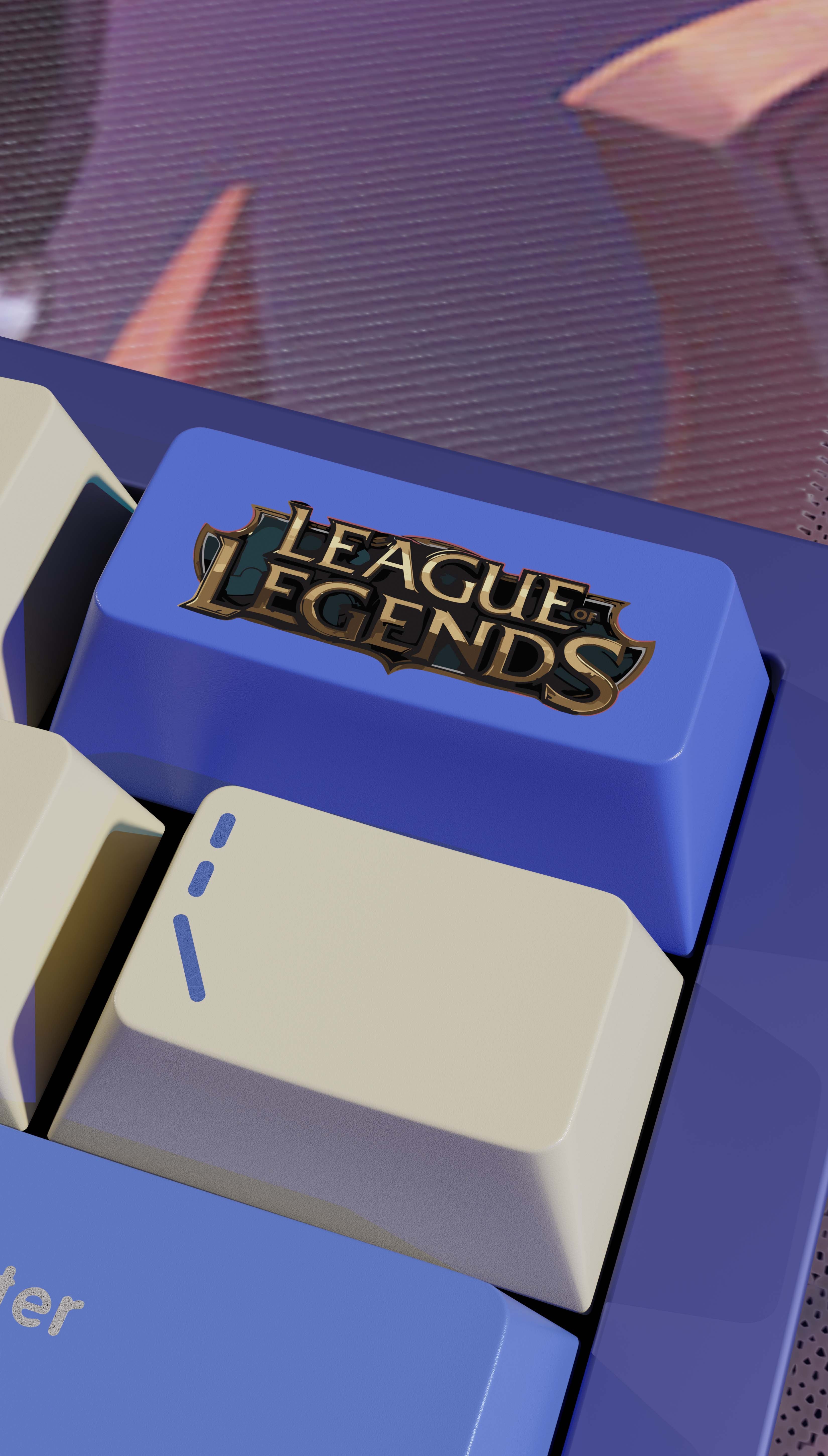 special edition League of Legends kindred keycaps